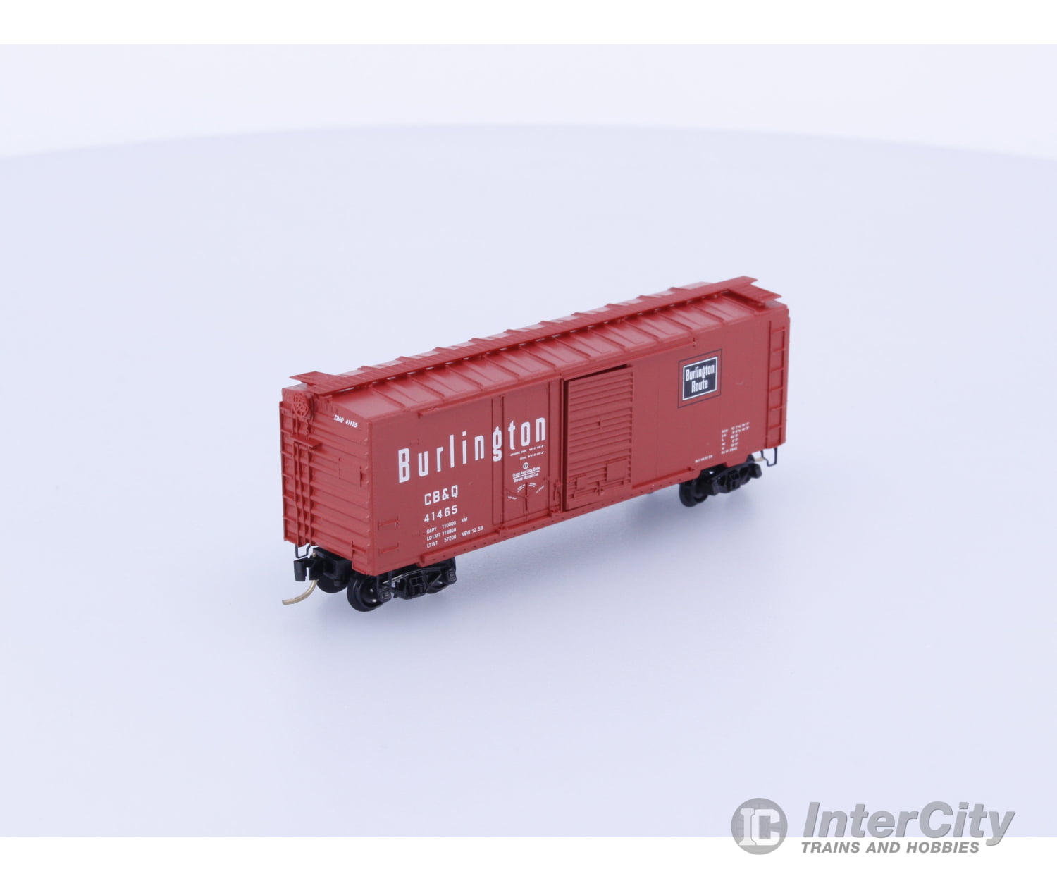Micro Trains 22100 N 40’ Standard Box Car Plug & Sliding Door Chicago Burlington and Quincey (CBQ) 41465 Freight Cars
