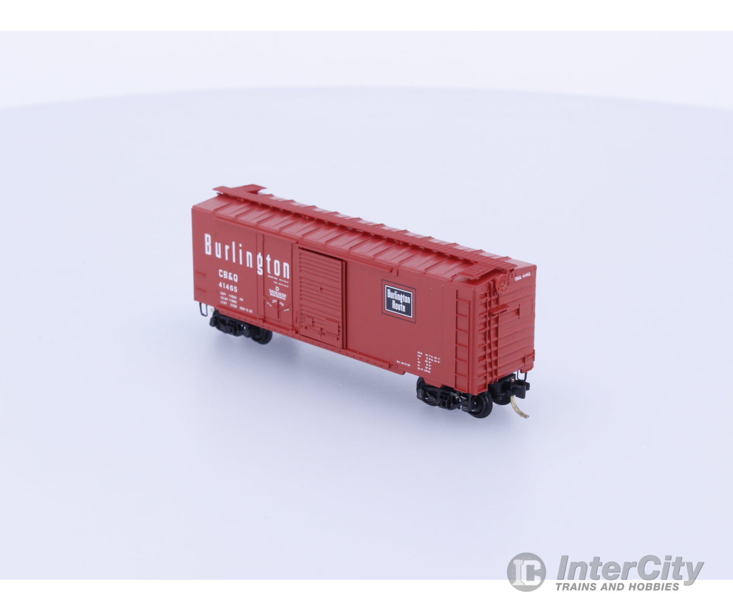 Micro Trains 22100 N 40’ Standard Box Car Plug & Sliding Door Chicago Burlington and Quincey (CBQ) 41465 Freight Cars