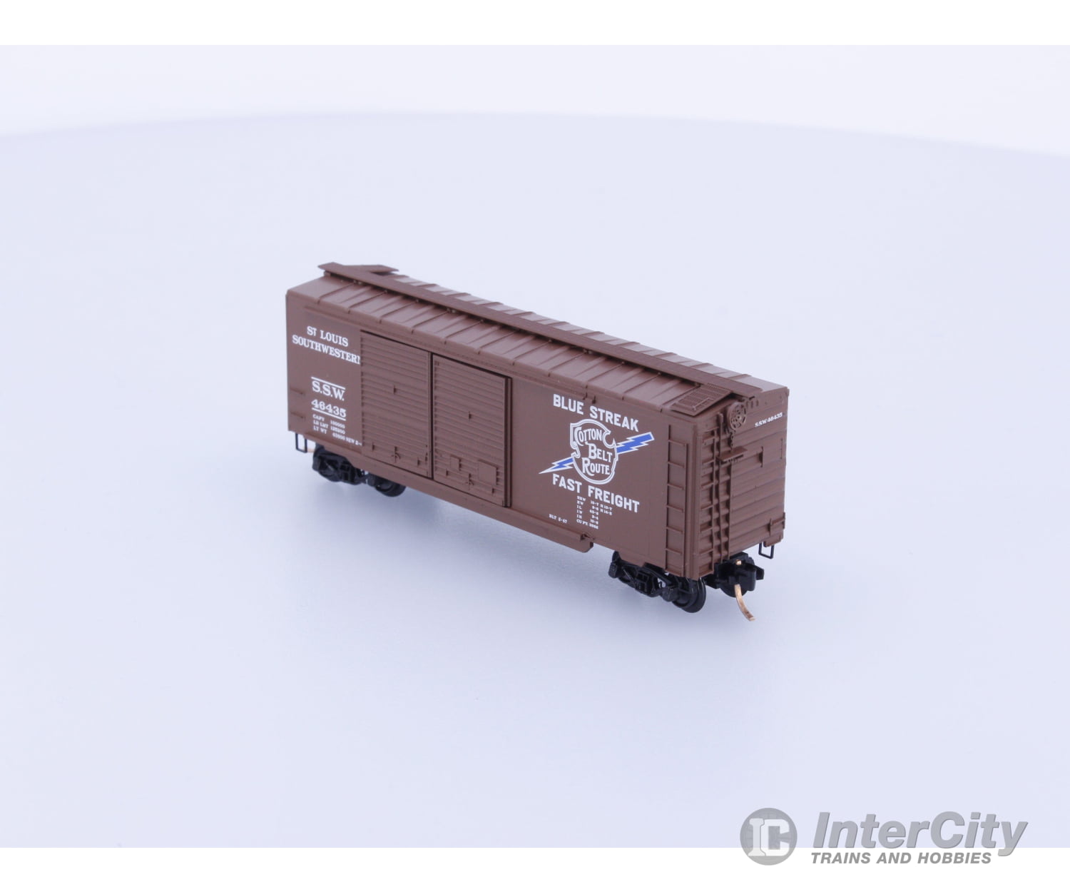 Micro Trains 23030 N 40’ Standard Box Car Double Doors St Louis Southwestern (SLSW/SSW) 46435 Freight Cars