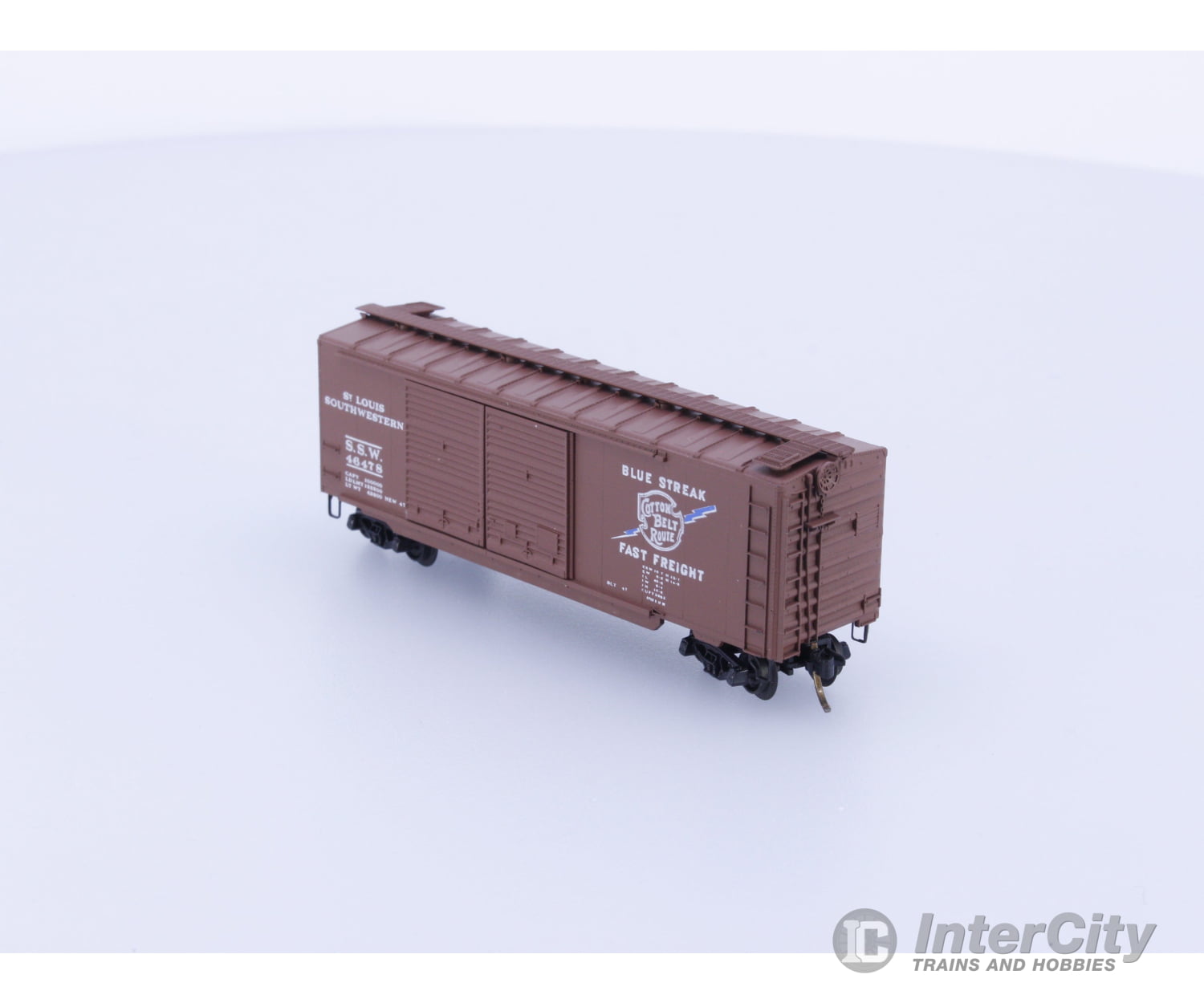 Micro Trains 23129 N 40’ Standard Box Car Double Doors St Louis Southwestern (SLSW/SSW) 46478 Freight Cars