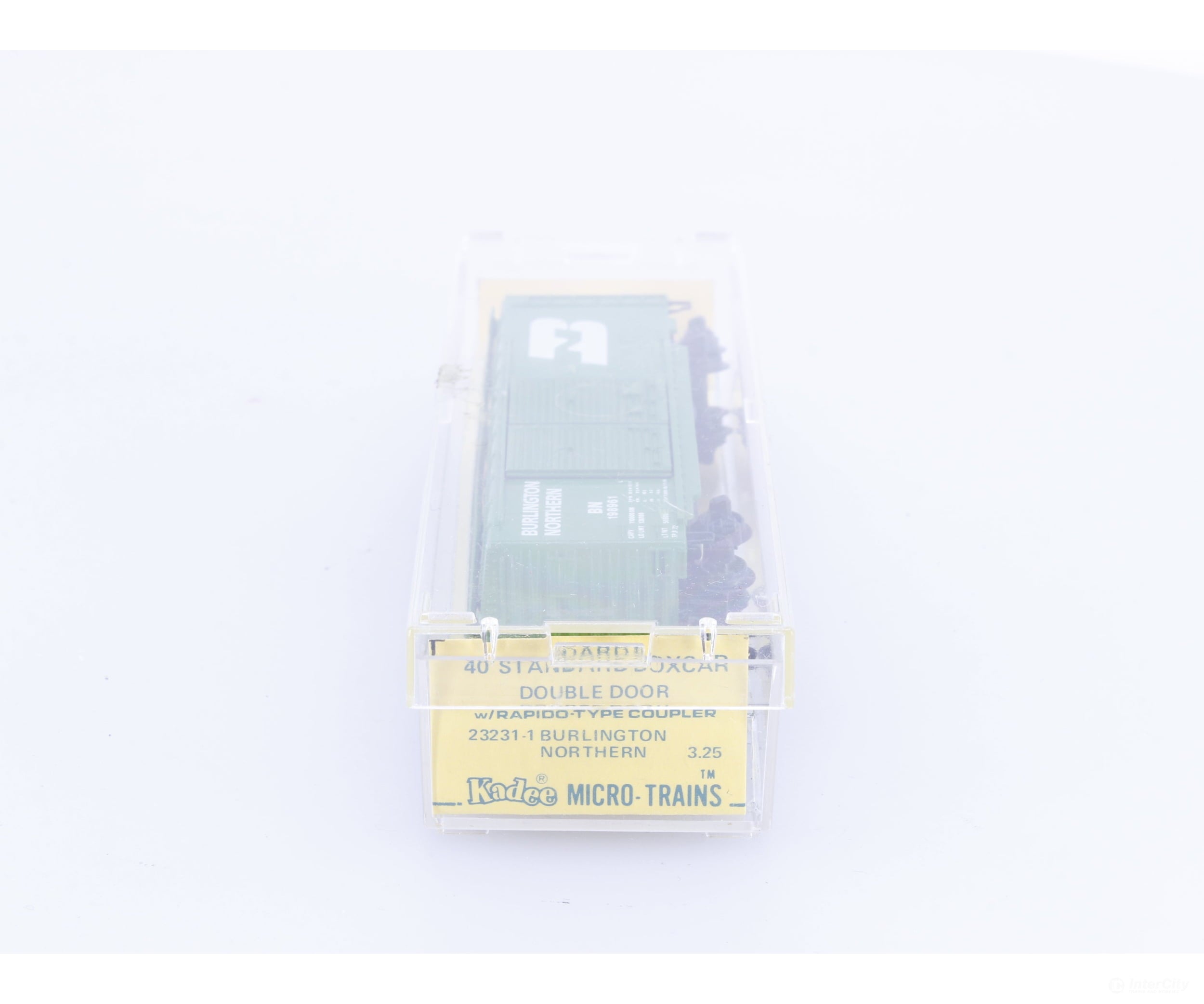 Micro Trains 23231-1 N 40’ Double Door Boxcar Burlington Northern (BN) 198961 - Freight Cars