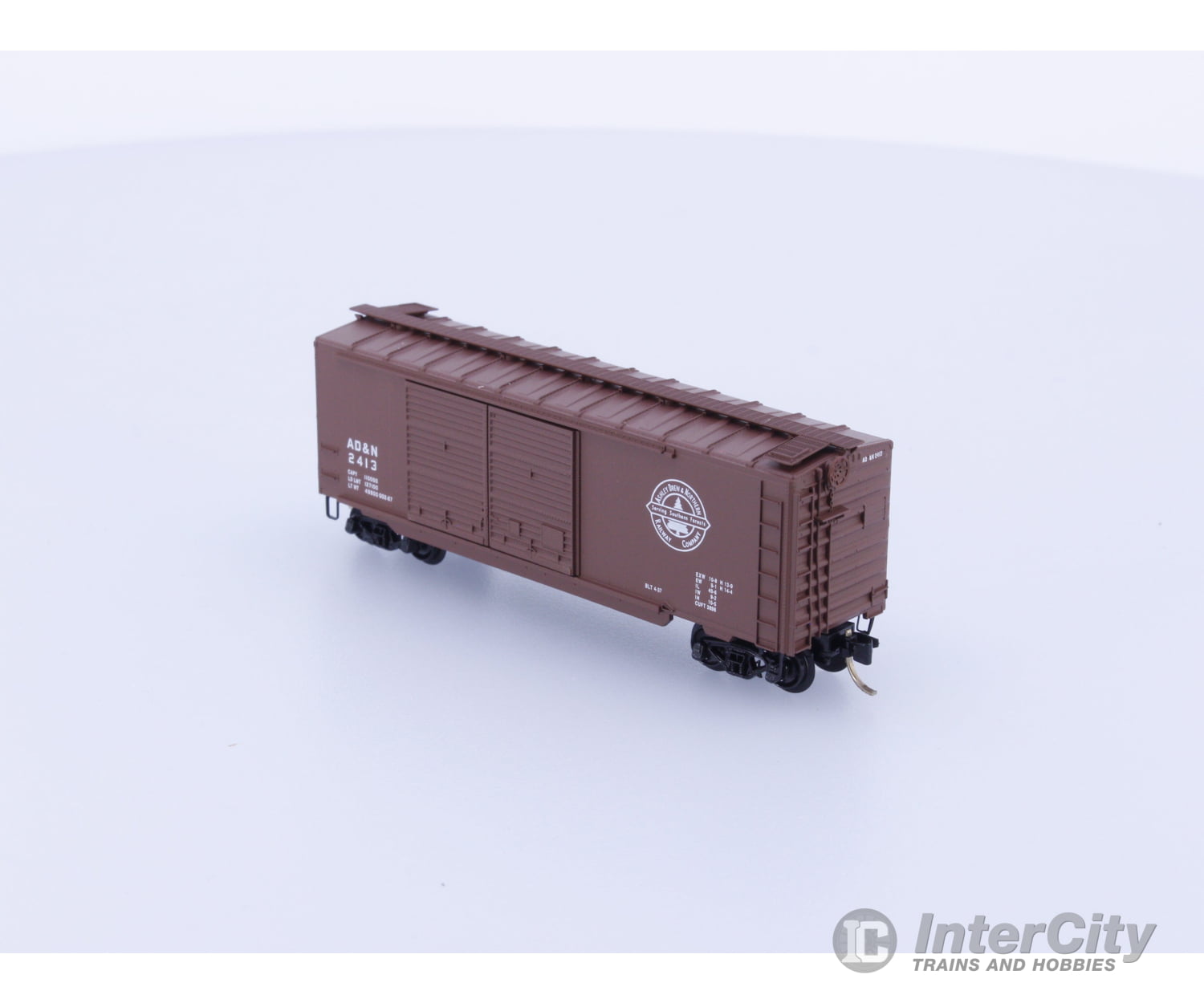 Micro Trains 23240 N Boxcar 40’ Ashley Drew & Northern 2413 Freight Cars