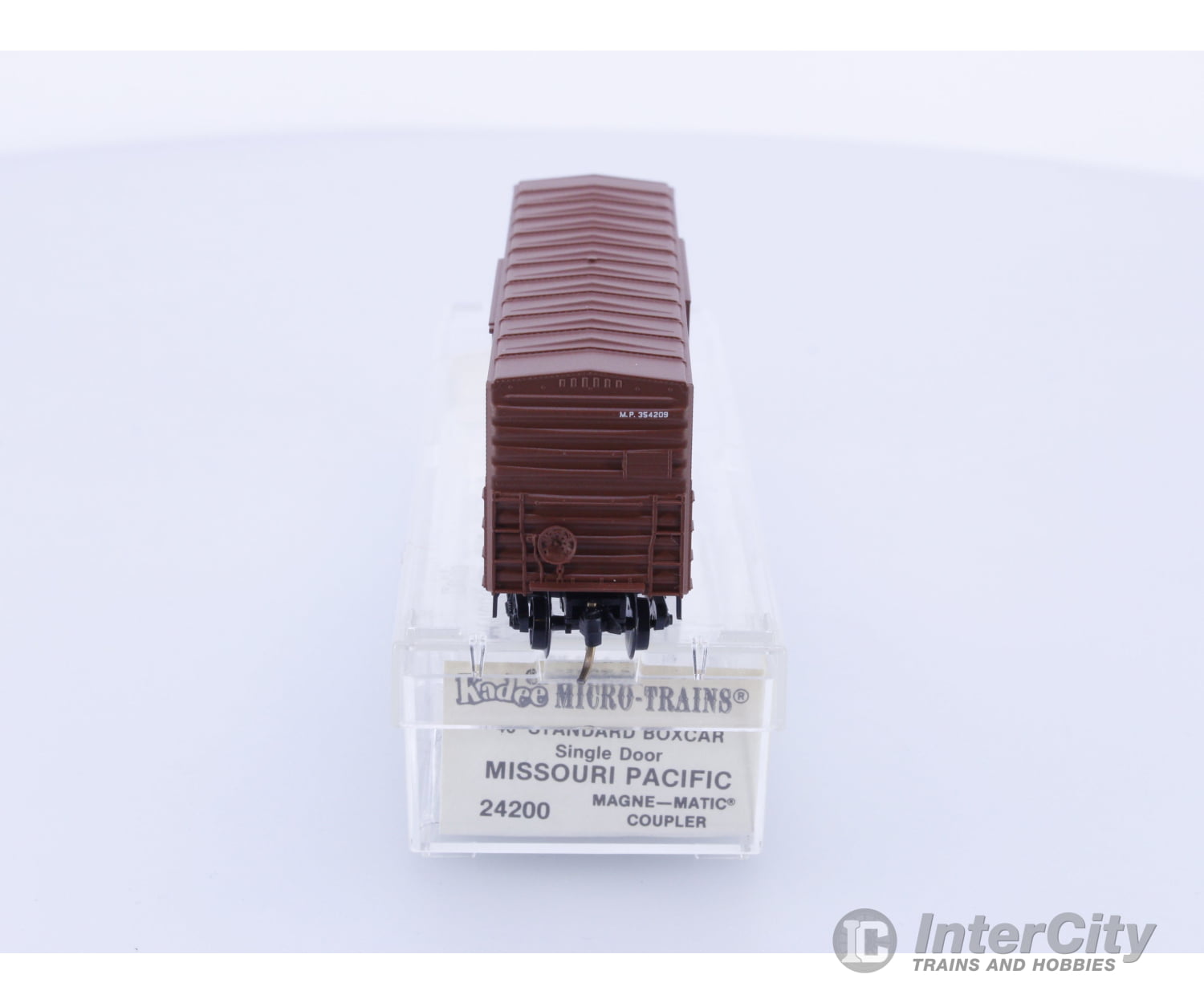 Micro Trains 24200 N 40’ Standard Box Car Single Door Missouri Pacific (MP) 354209 Freight Cars