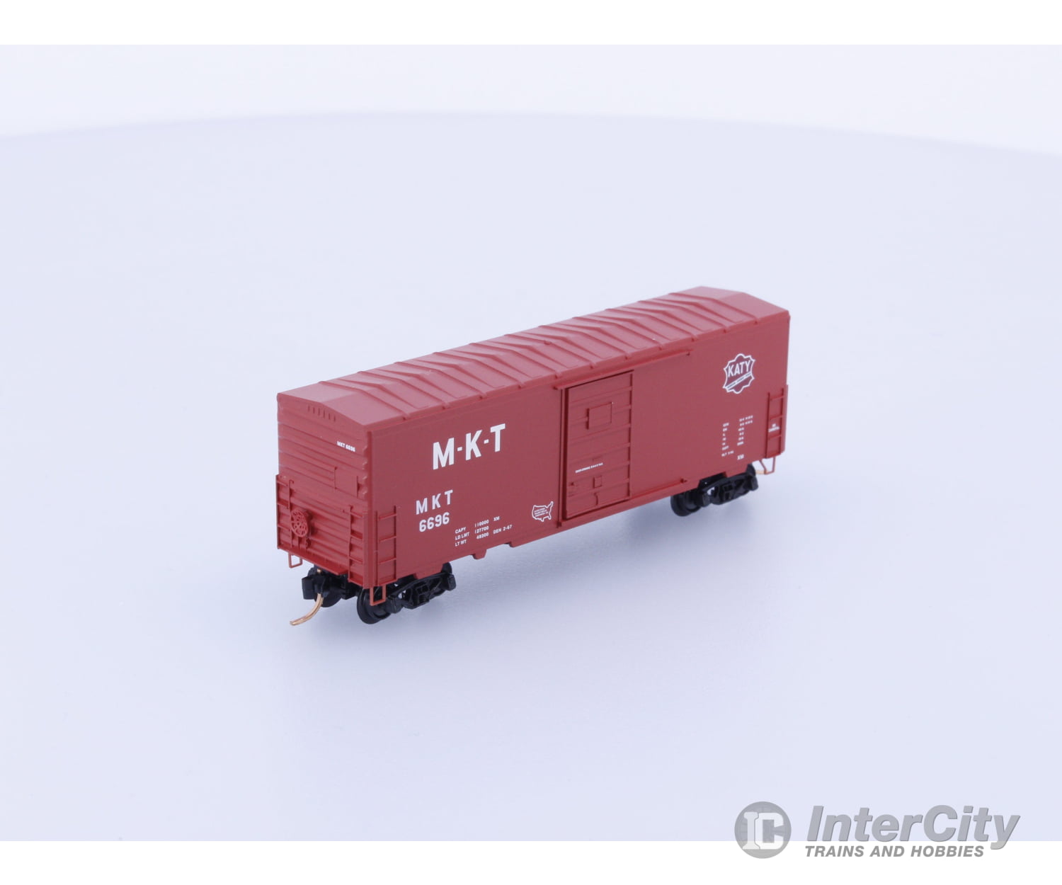 Micro Trains 24320 N Boxcar 40’ Missouri-Kansas-Texas (MKT) 6696 Freight Cars