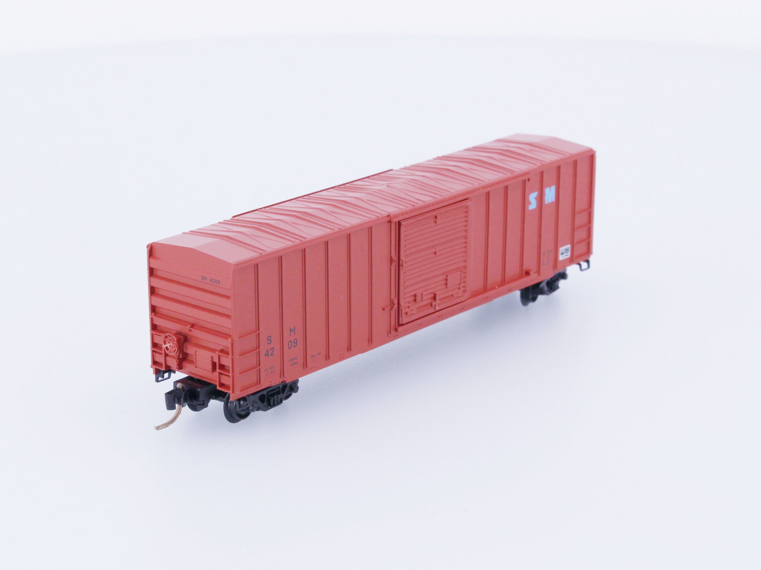 Micro Trains 25540 N Boxcar 50’ FMC 5077 St. Mary’s Railroad SM 4209 Freight Cars