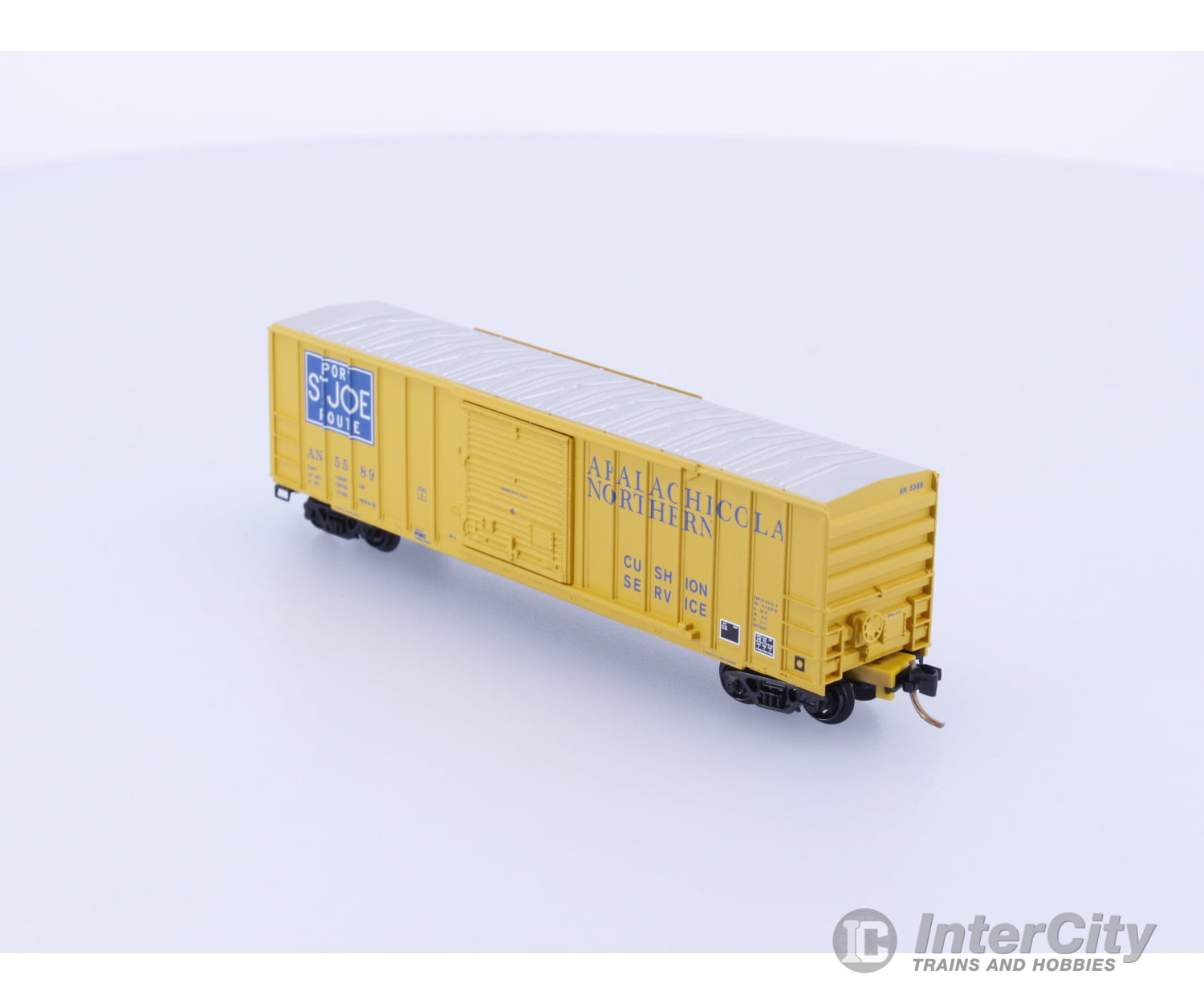 Micro Trains 25580 N Boxcar 50’ Apalachicola Northern Railroad 5589 Freight Cars