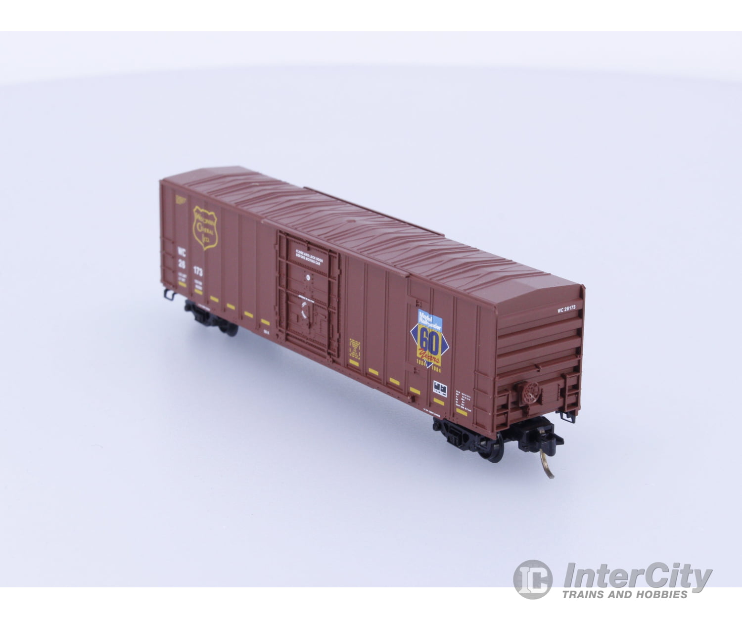 Micro Trains 27210 N Boxcar 50’ Steel Wisconsin Central (WC) 26173 Freight Cars