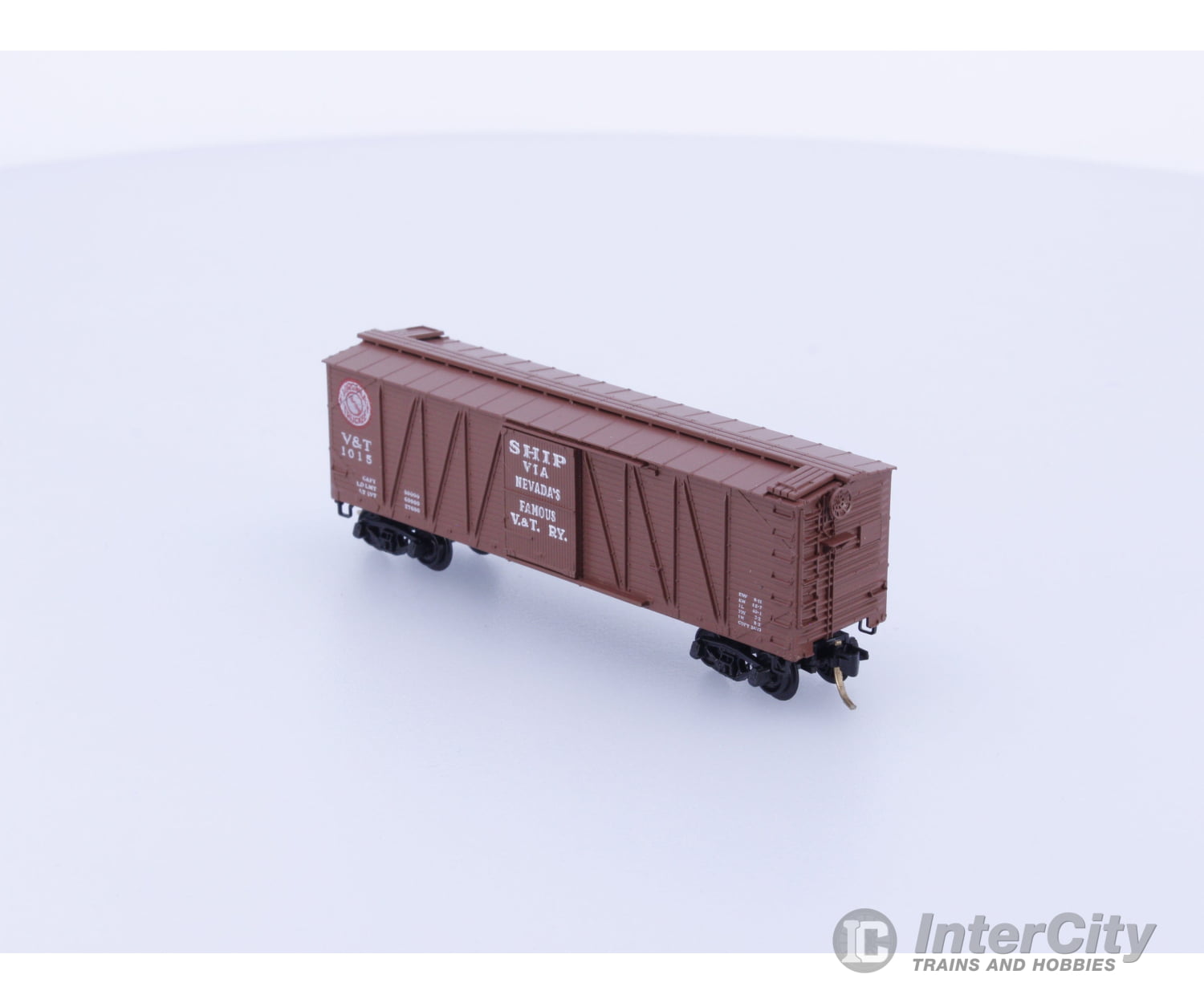 Micro Trains 28010 N Boxcar 40’ Wood Sheathed Outside Braced Virginia & Truckee V&T 1015 Freight Cars