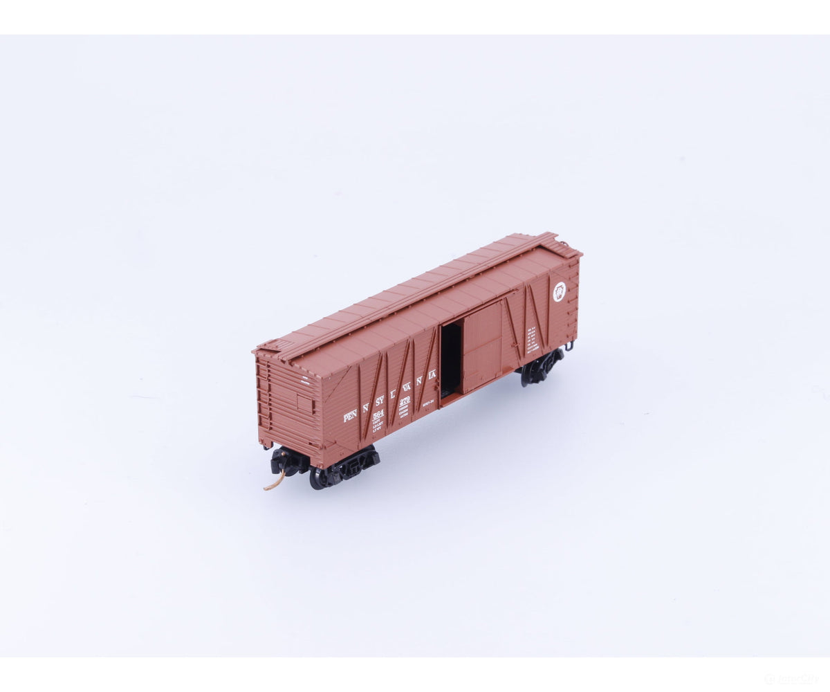 Micro Trains 28130 N 40’ Single Sheathed Box Car Pennsylvania Railroad (PRR) 564279 - Freight Cars