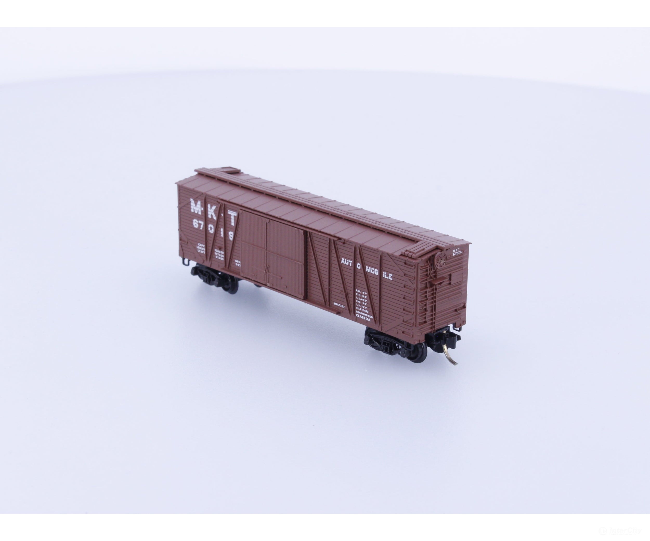 Micro Trains 29040 N 40’ Outside Braced Box Car Missouri Kansas Texas Railroad (MKT) 67019 Freight Cars