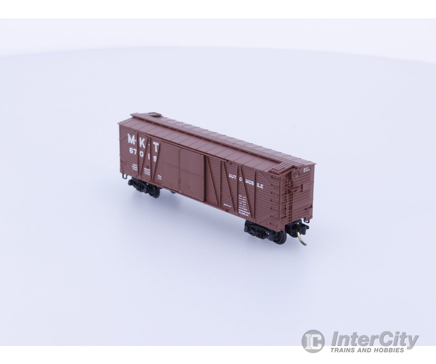 Micro Trains 29040 N 40’ Outside Braced Box Car Missouri Kansas Texas Railroad (MKT) 67019 Freight Cars