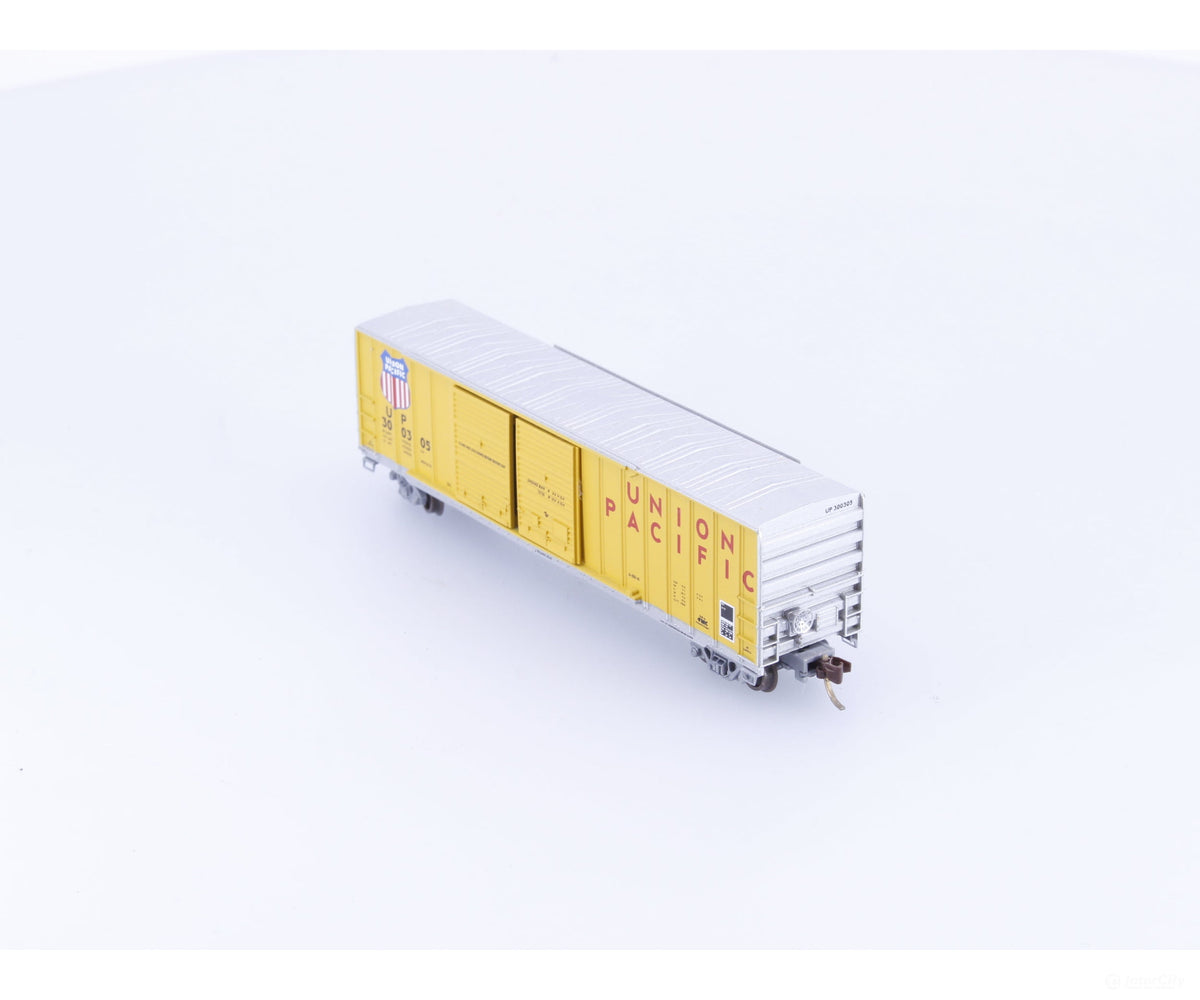 Micro Trains 30180 N 50’ Double Door Boxcar #2 Union Pacific (UP) 300305 - Freight Cars