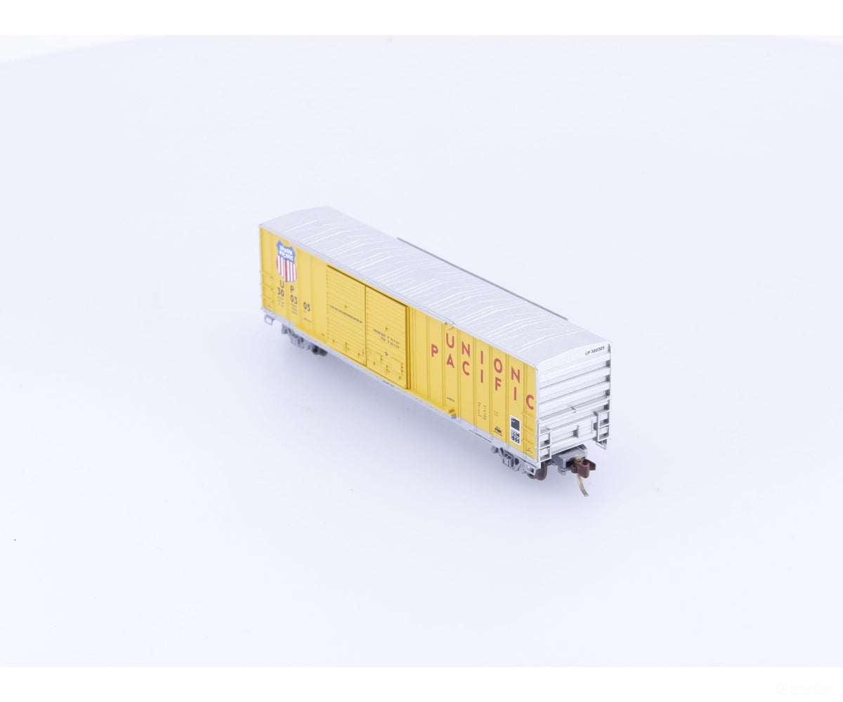 Micro Trains 30180 N 50’ Double Door Boxcar Union Pacific (UP) 300305 - Freight Cars