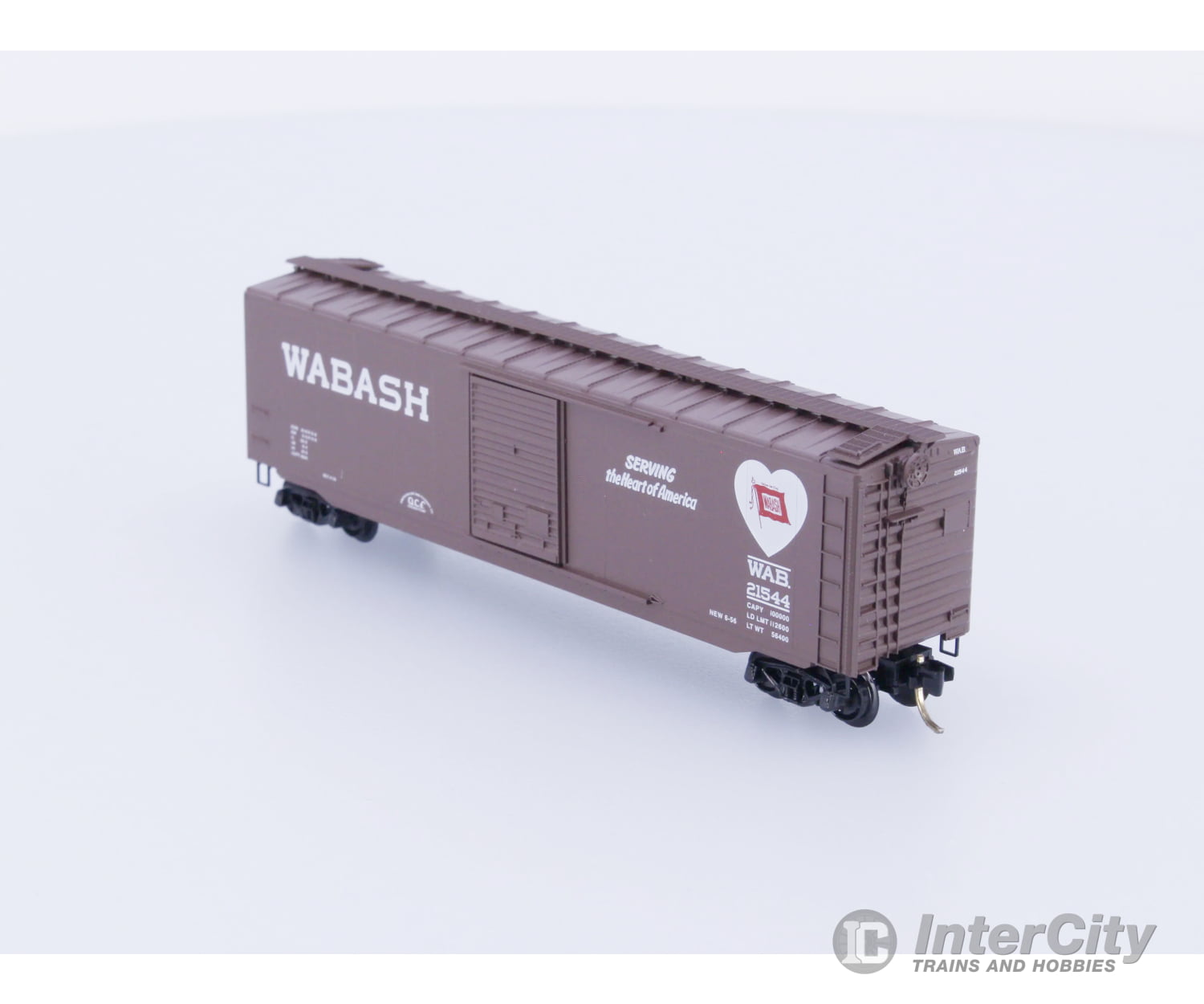 Micro Trains 31150 N Boxcar 50’ PS-1 Wabash WAB 21544 Freight Cars