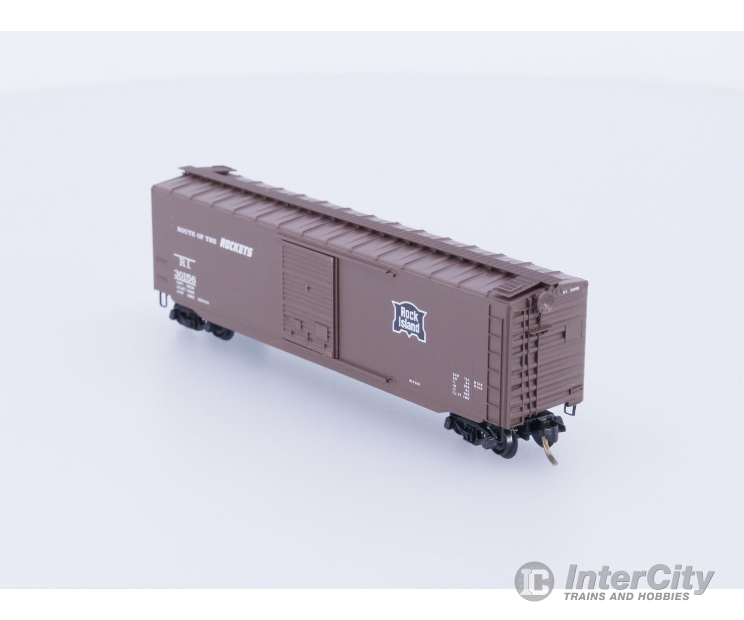 Micro Trains 31240 N Boxcar 50’ PS-1 Chicago Rock Island and Pacific (ROCK) 30156 Freight Cars
