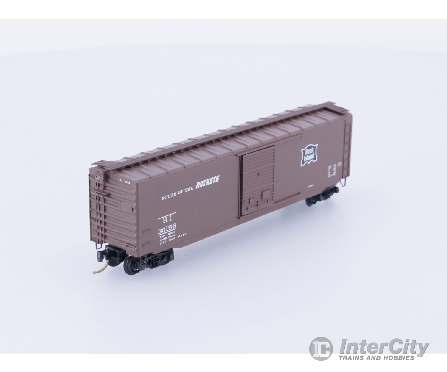 Micro Trains 31240 N Boxcar 50’ PS-1 Chicago Rock Island and Pacific (ROCK) 30156 Freight Cars