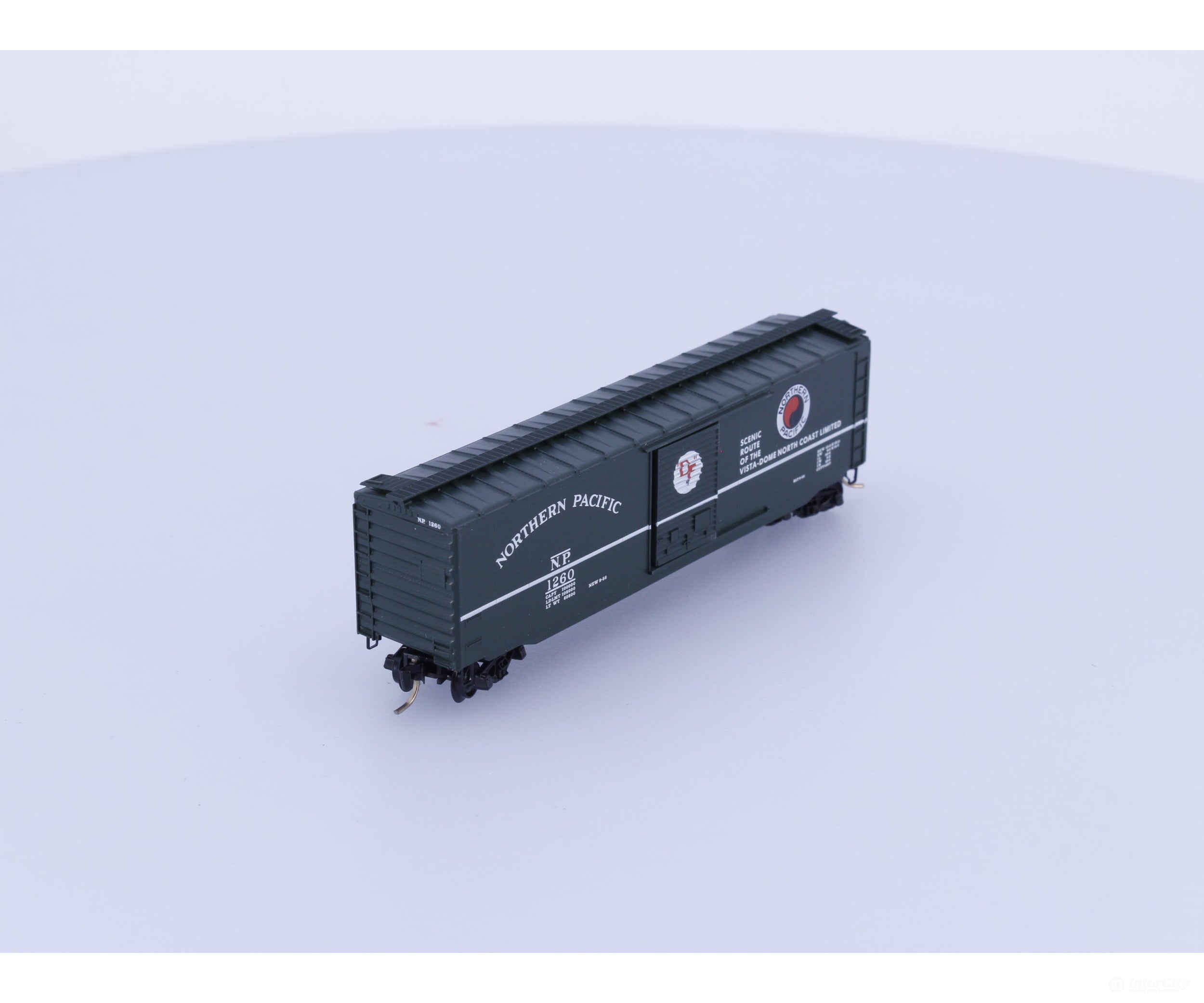 Micro Trains 31250 N Boxcar 50’ PS-1 Northern Pacific (NP) 1260 Freight Cars