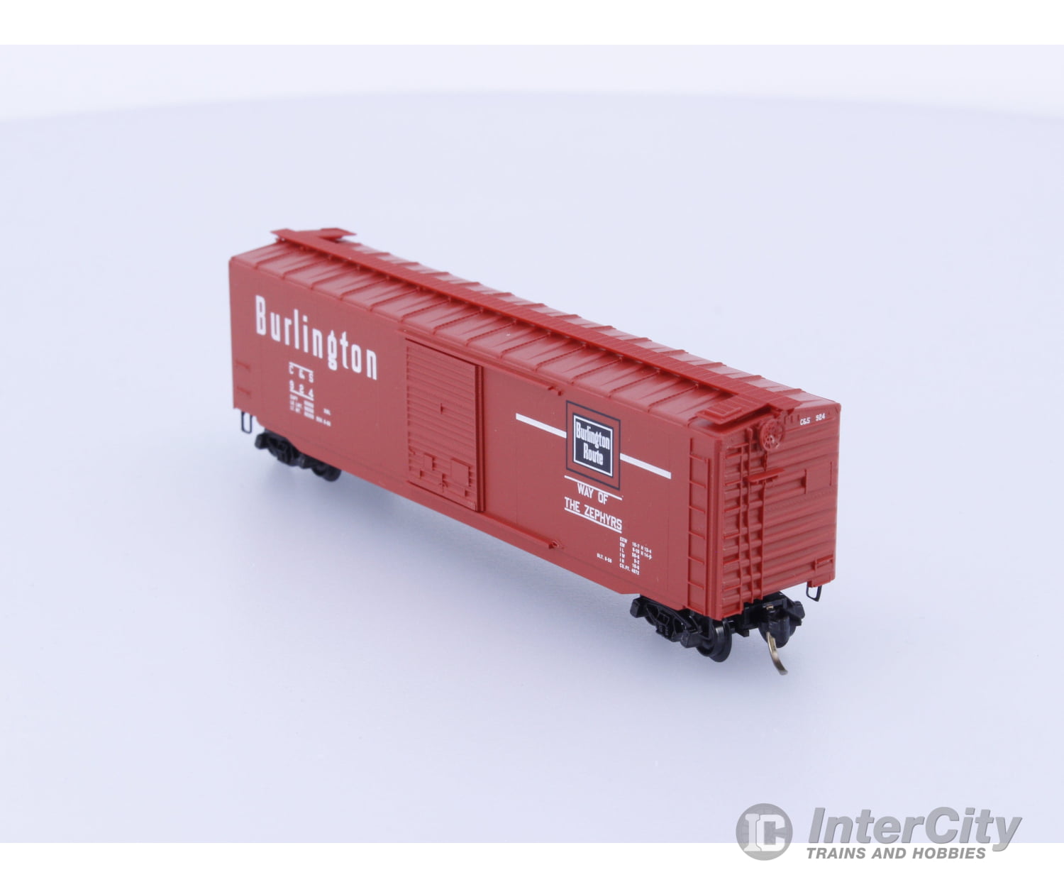 Micro Trains 31260 N Boxcar 50’ PS-1 Burlington Route C&S 924 Freight Cars