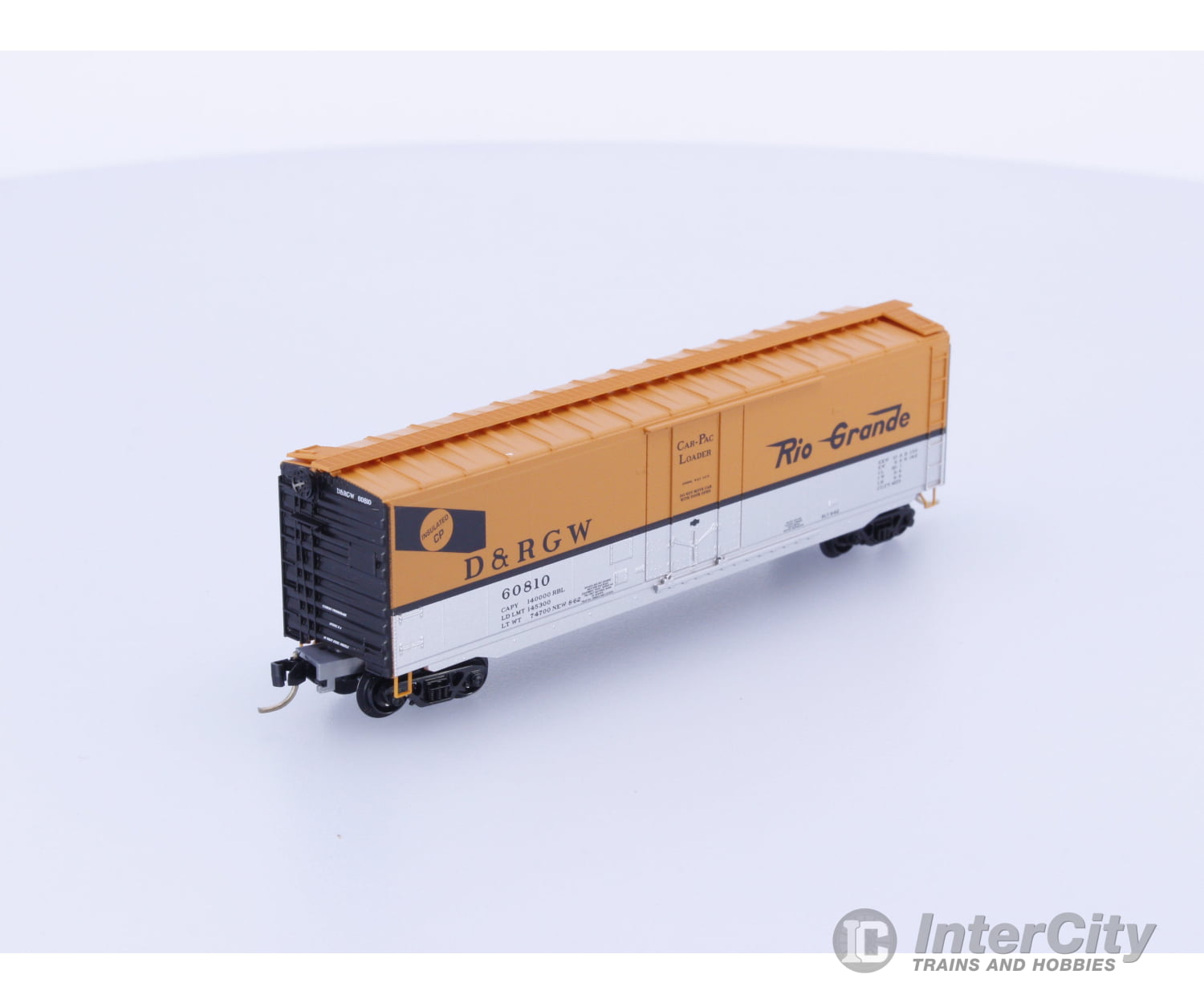 Micro Trains 32220 N 50’ Standard Box Car Plug Door Denver and Rio Grande Western (DRGW) 60810 Freight Cars