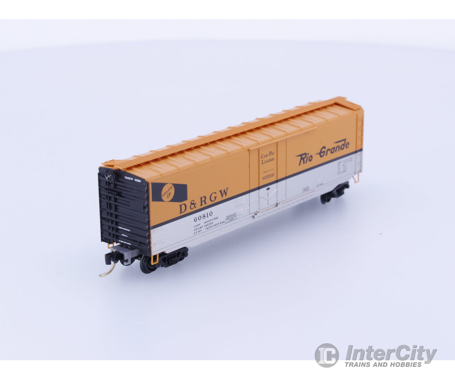 Micro Trains 32220 N Boxcar 50’ Steel Plug Door Denver and Rio Grande Western (DRGW) 60810 Freight Cars
