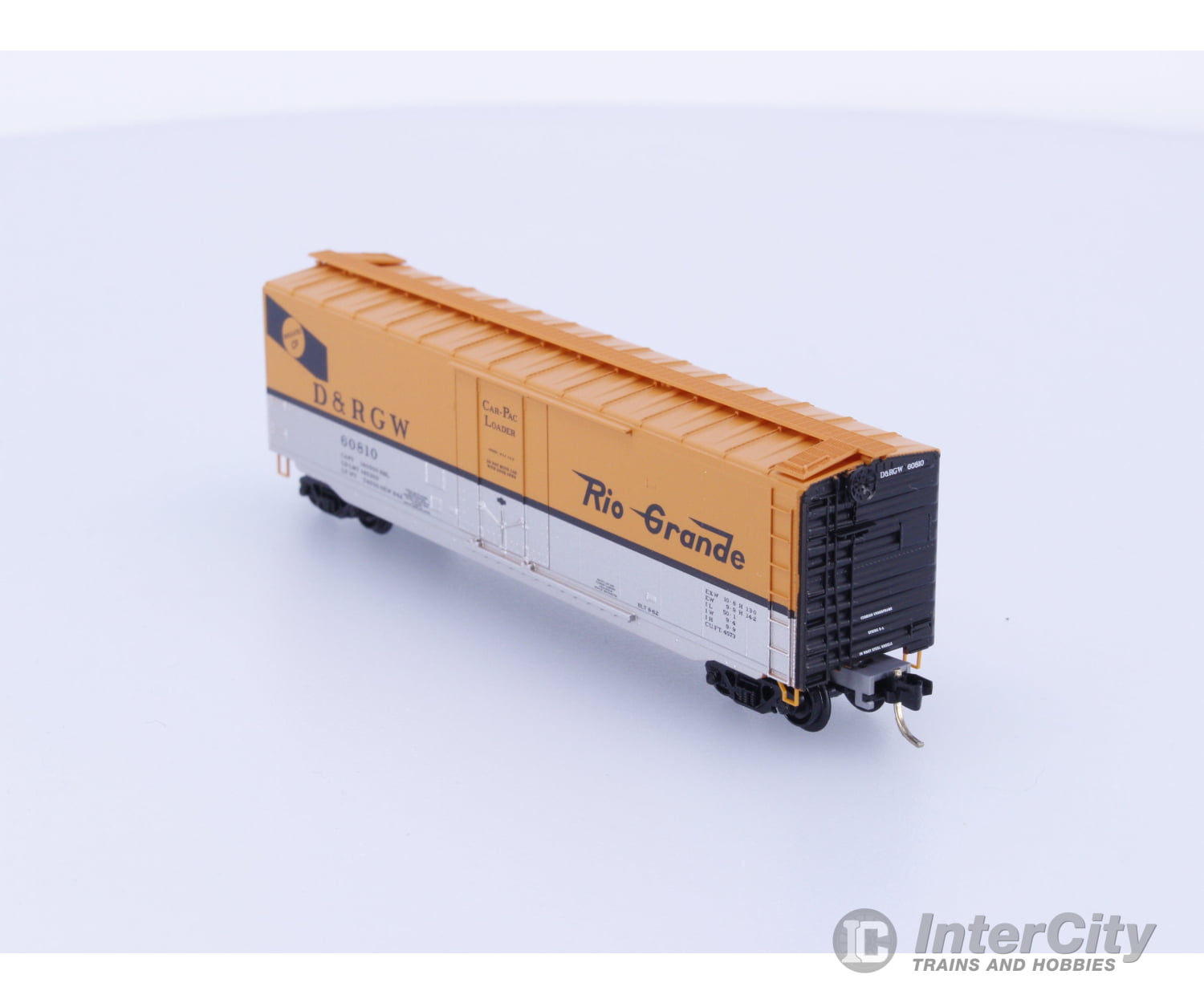 Micro Trains 32220 N Boxcar 50’ Steel Plug Door Denver and Rio Grande Western (DRGW) 60810 Freight Cars
