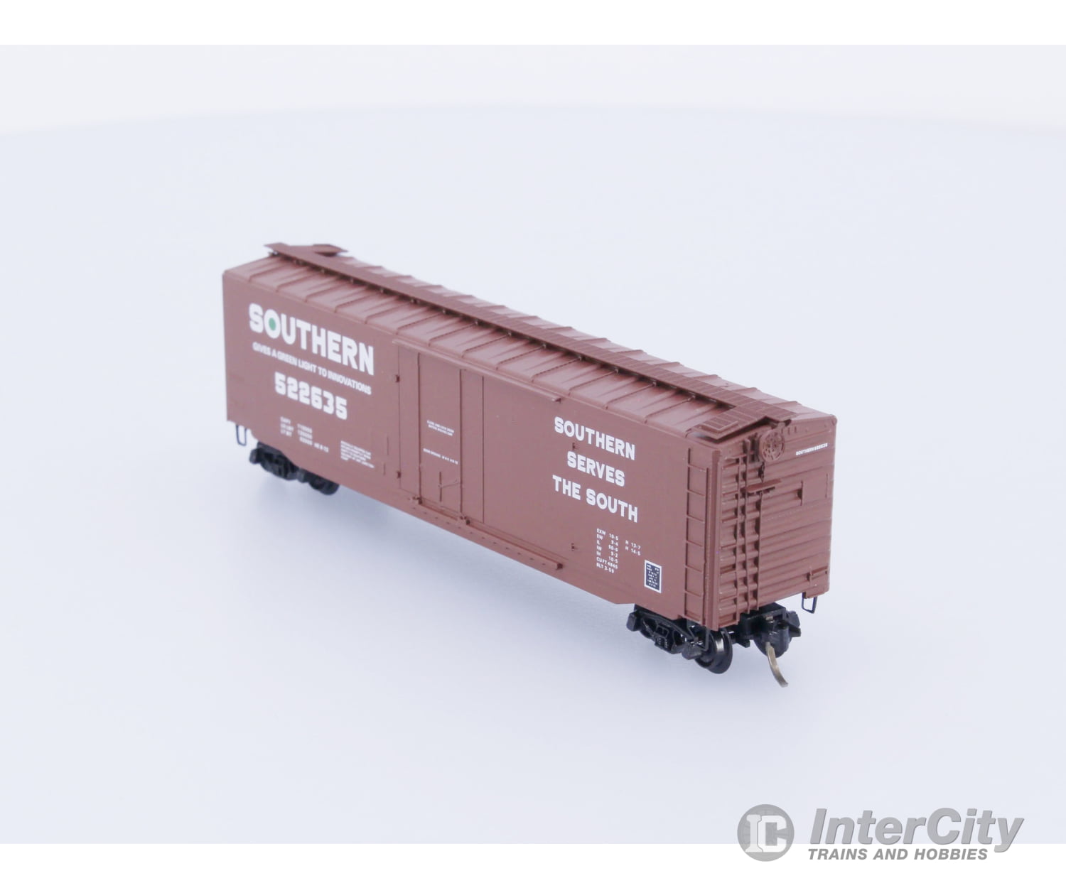 Micro Trains 32240 N Boxcar 50’ Steel Plug Door Southern SOU Southern Railway (SOU) 522635 Freight Cars