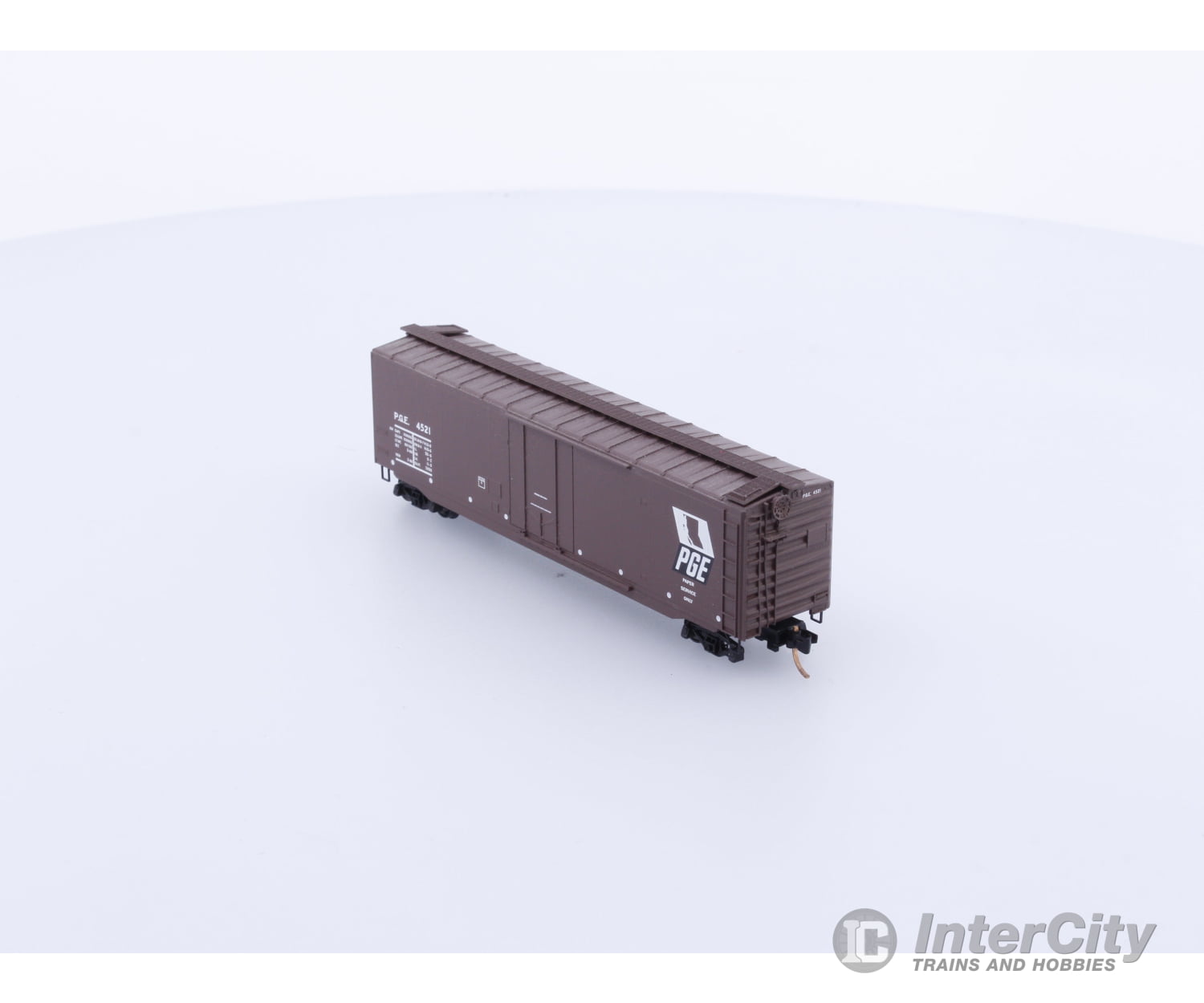 Micro Trains 32260 N Boxcar 50’ Steel Plug Door Pacific Great Eastern (PGE) 4521 (#5) Freight Cars