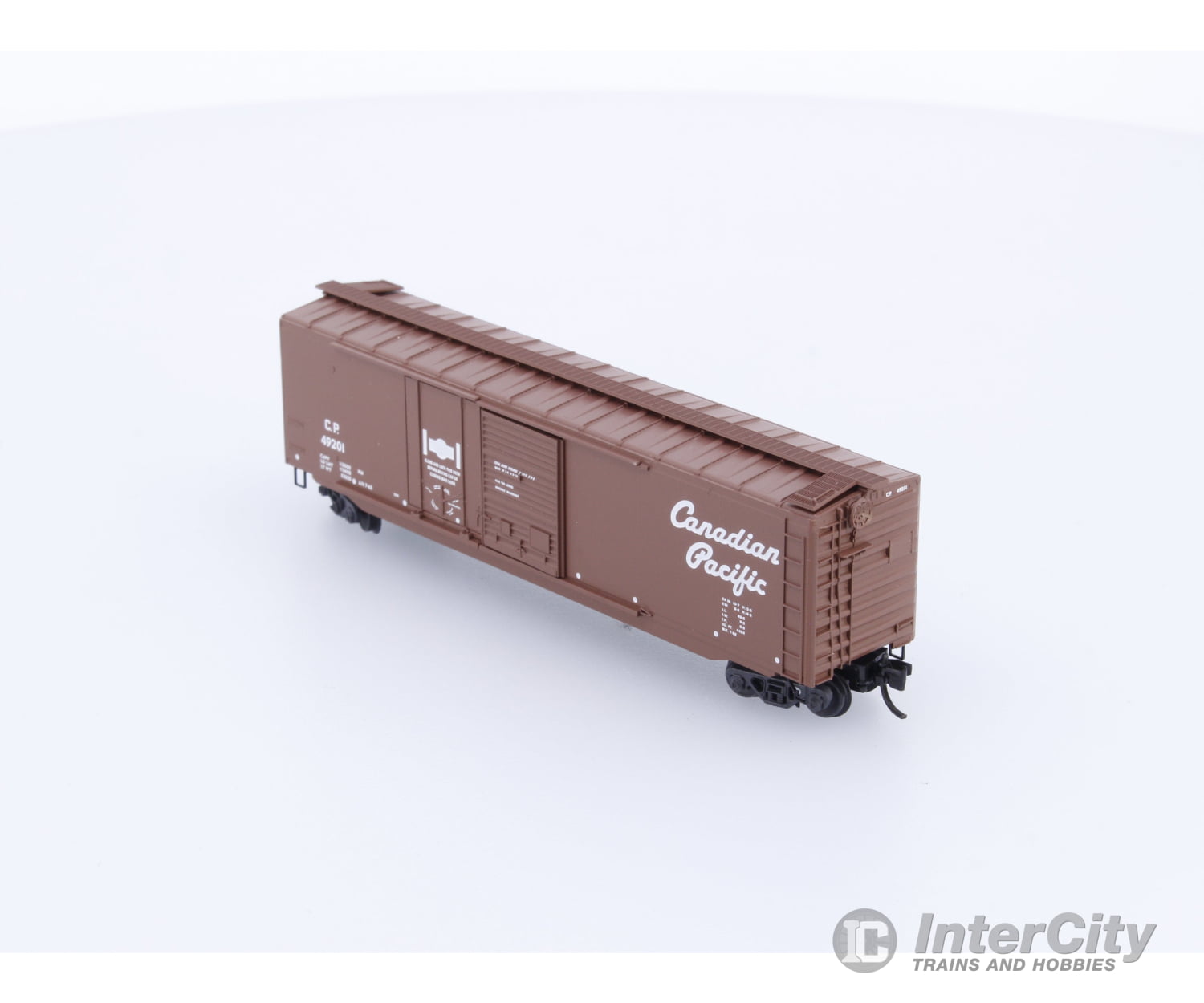 Micro Trains 33140 N Boxcar 50’ Steel Canadian Pacific (CP) 49201 Freight Cars