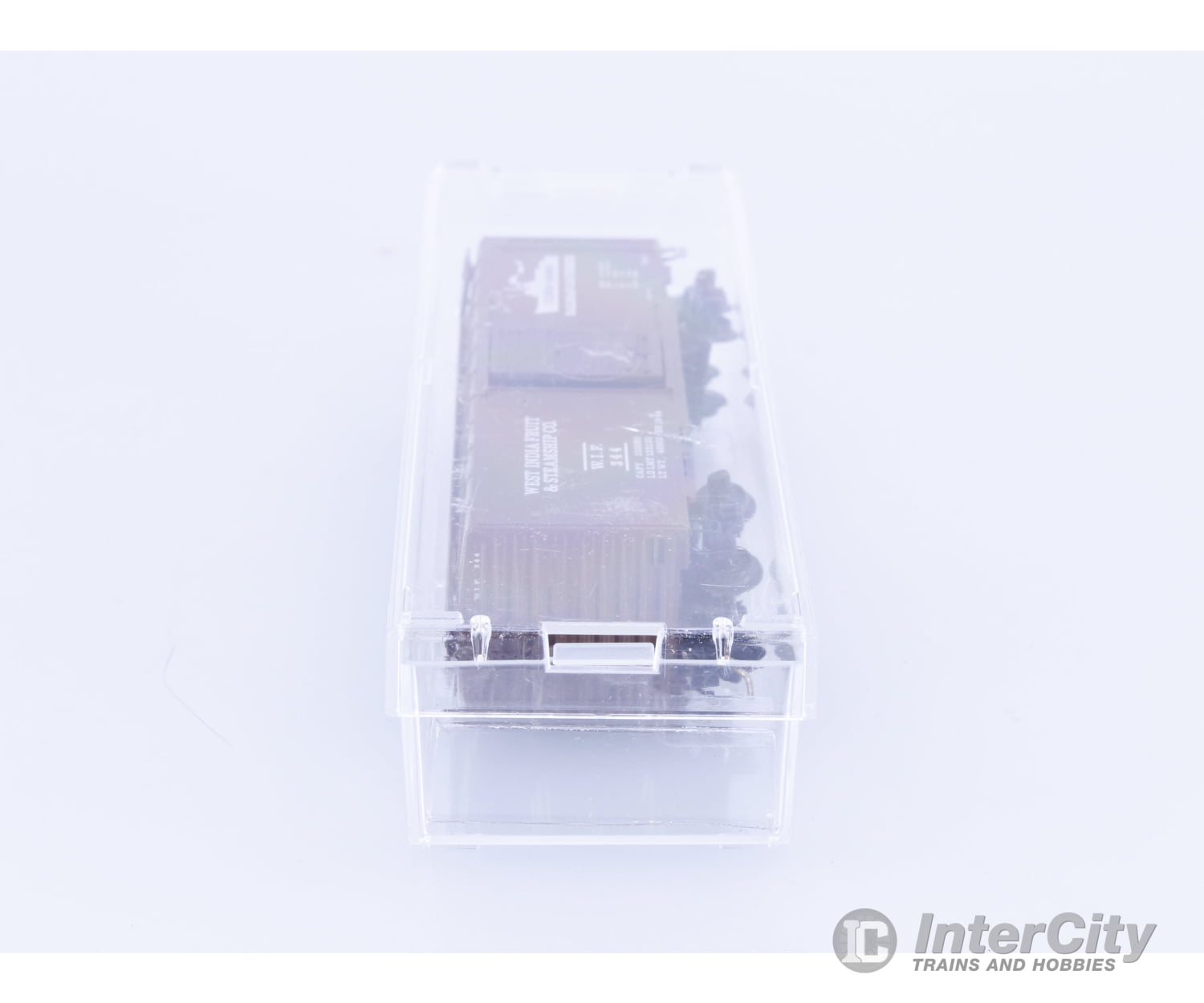 Micro Trains 344 N 40’ Single Door Boxcar West India Fruit and Steamship Co (WIF) 344 Freight Cars
