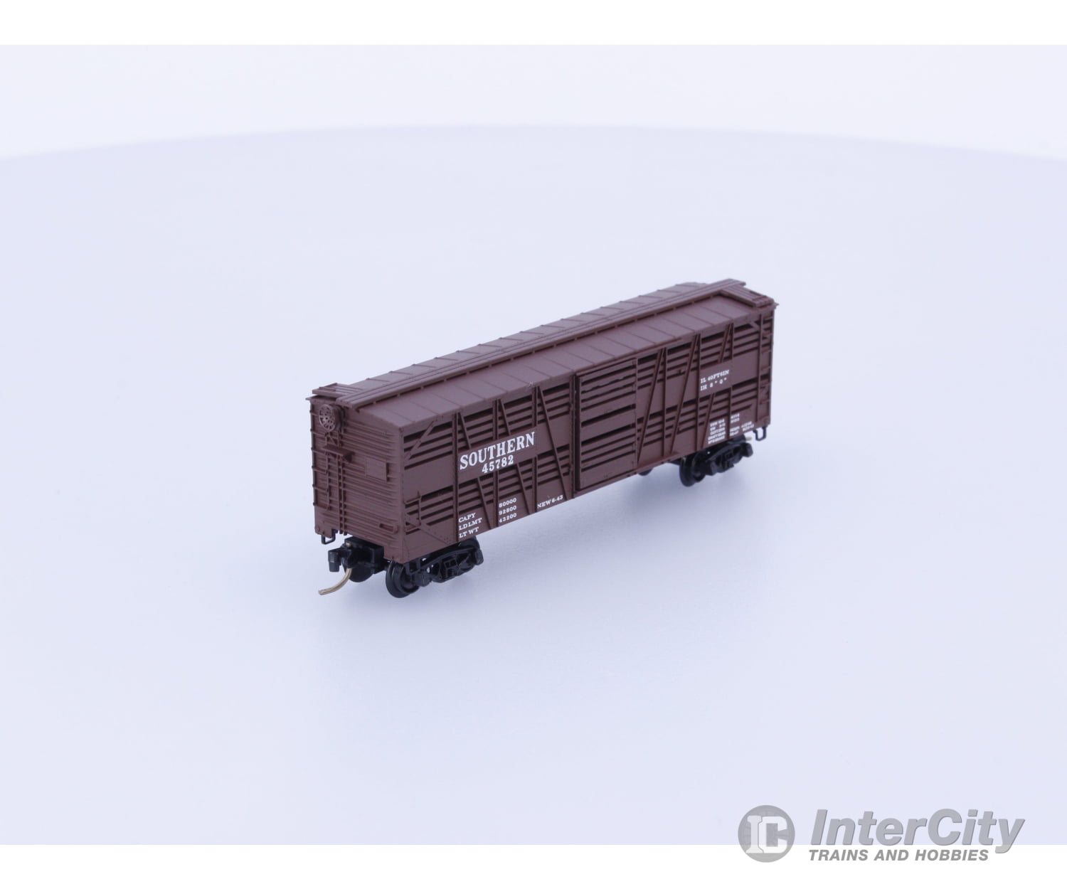 Micro Trains 35060 N 40’ Despatch Stock Car Southern Railway (SOU) 45782 Freight Cars