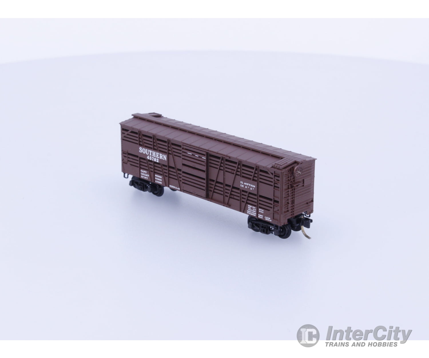 Micro Trains 35060 N 40’ Despatch Stock Car Southern Railway (SOU) 45782 Freight Cars