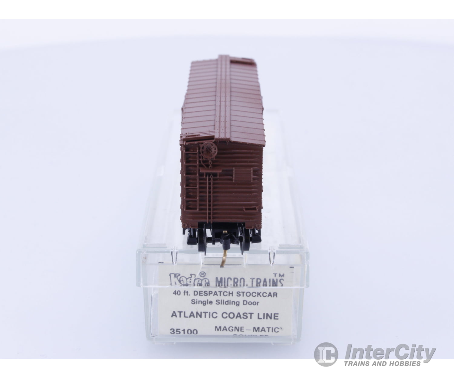 Micro Trains 35100 N Stock Car 40’ Wood Atlantic Coast Line (ACL) 140449 Freight Cars