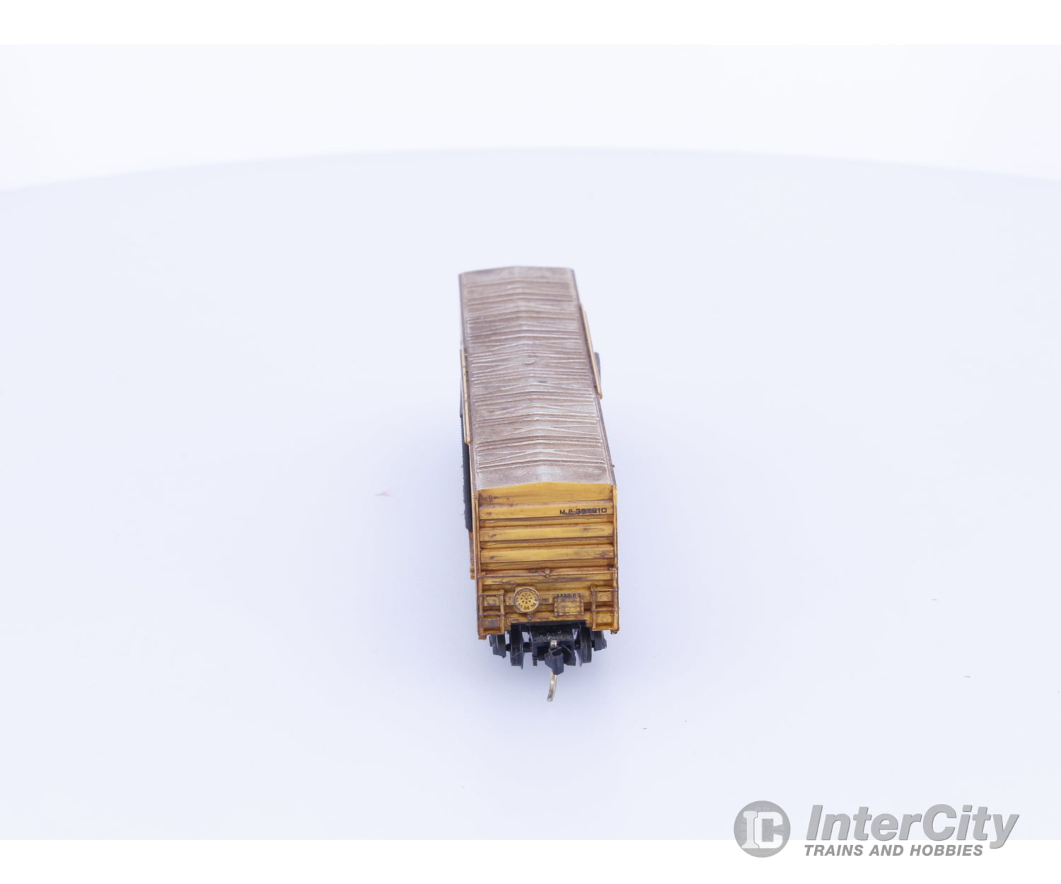 Micro Trains 357810 N 50’ Factory Weathered Boxcar EX-MP Railbox (RBOX) 357610 Freight Cars