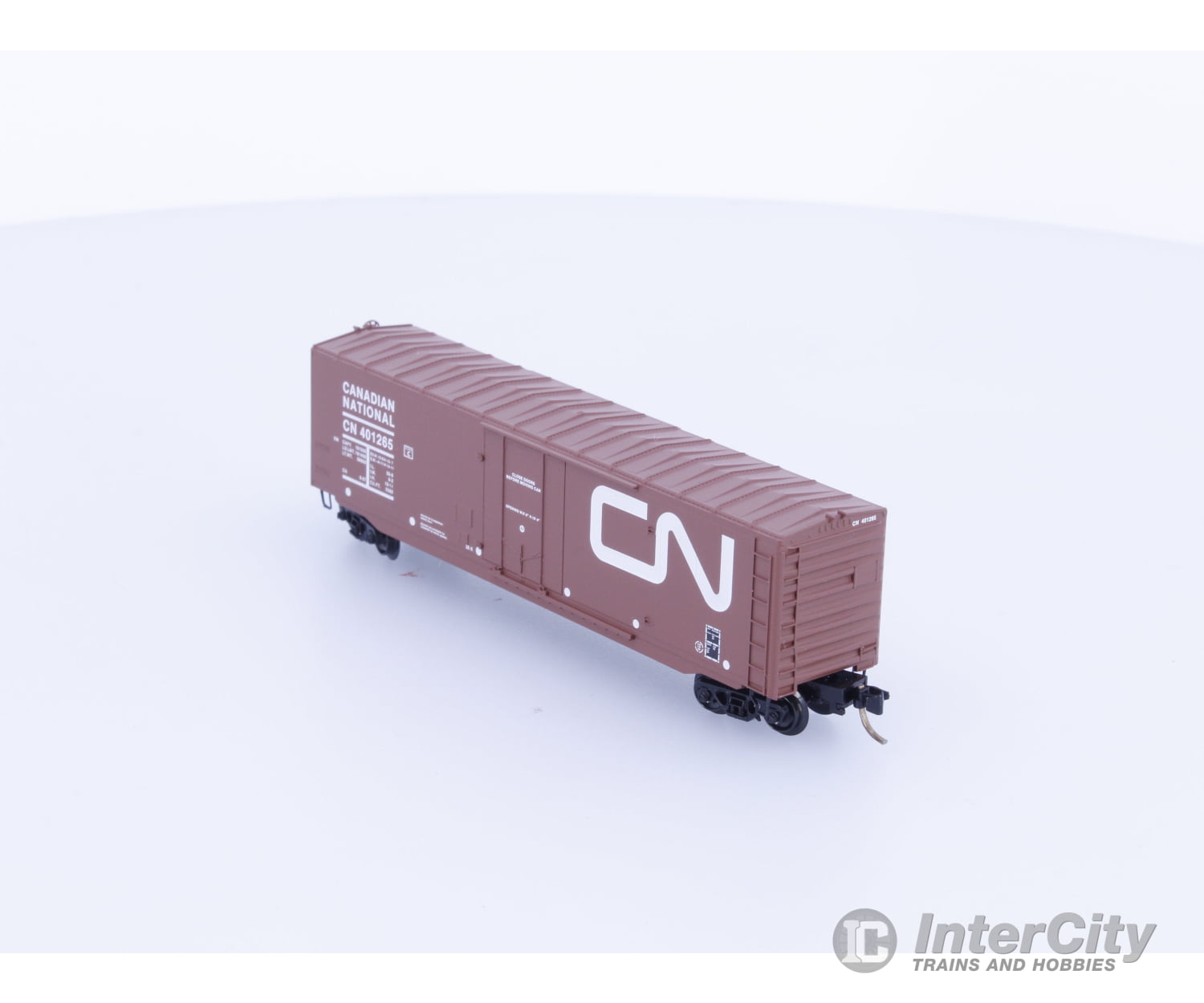 Micro Trains 38190 N 50’ Standard Box Car Plug Door Canadian National (CN) 401265 Freight Cars