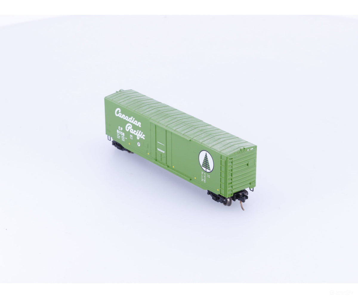 Micro Trains 38220 N 50’ Plug Door Boxcar Canadian Pacific (CP) 81158 - Freight Cars
