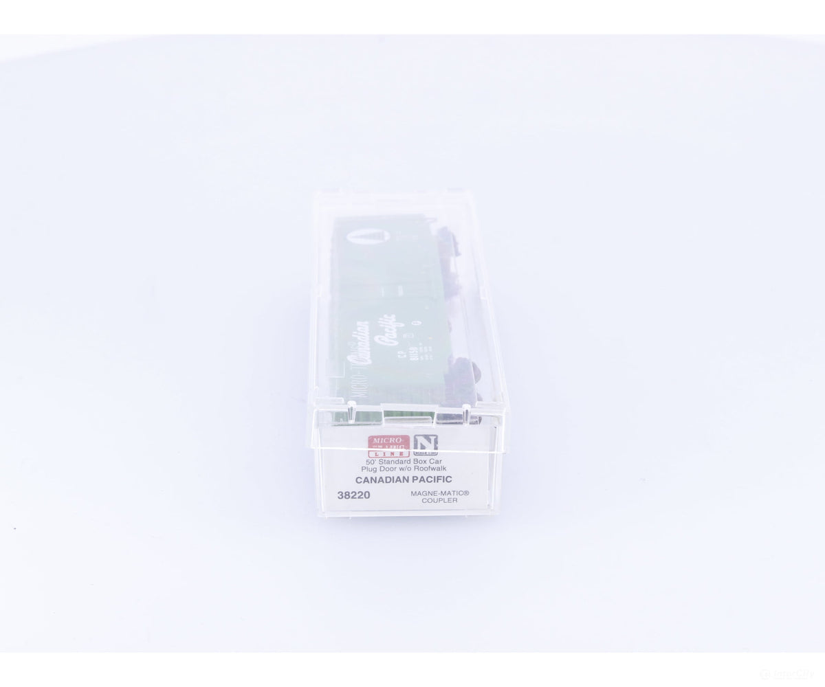 Micro Trains 38220 N 50’ Plug Door Boxcar Canadian Pacific (CP) 81158 - Freight Cars