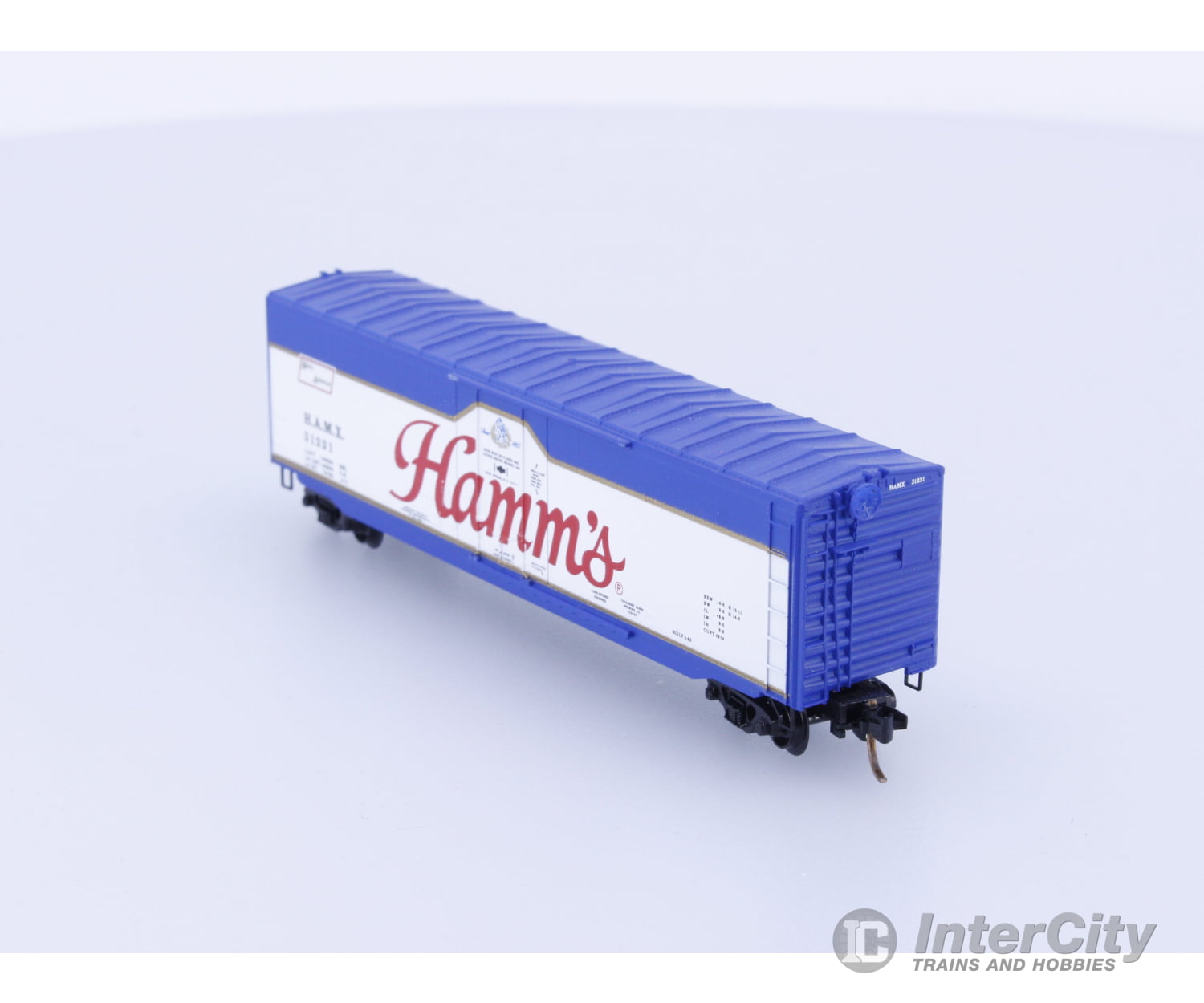 Micro Trains 38230 N Boxcar 50’ Steel Plug Door Hamm Brewing HAMX 31221 Freight Cars