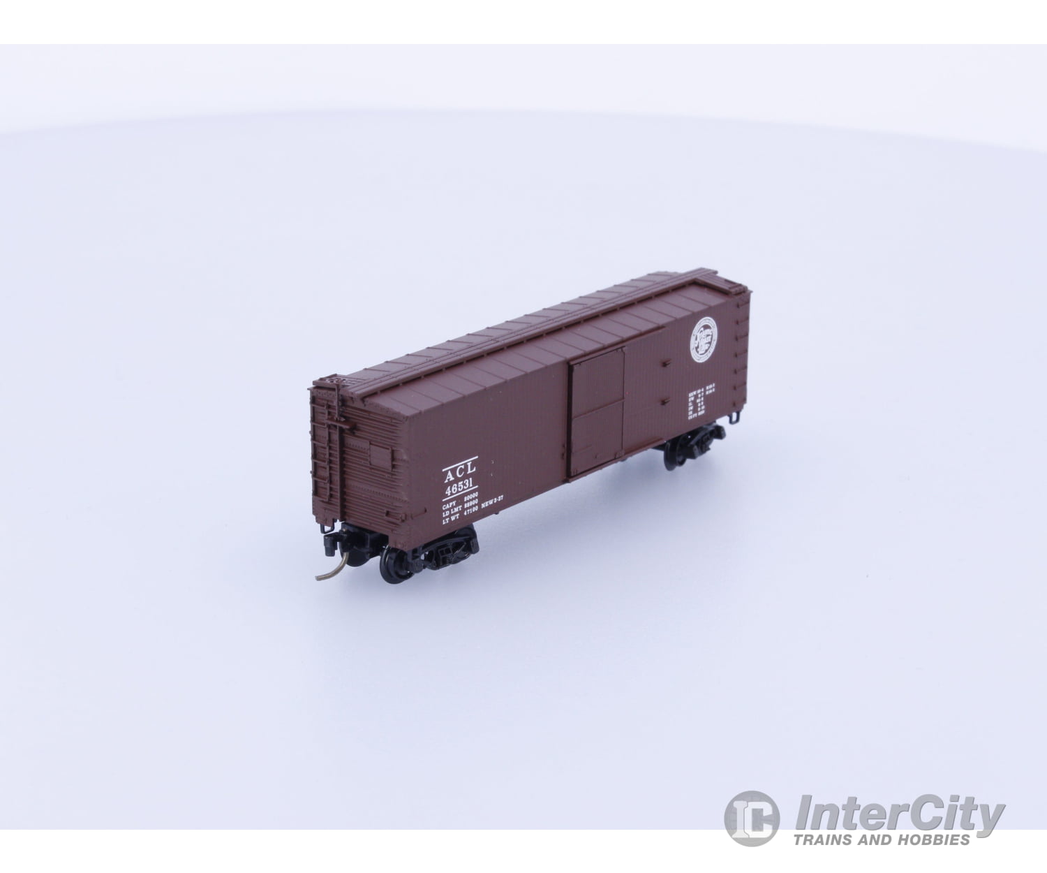 Micro Trains 39080 N 40’ Double-Sheathed Wood Box Car Single Door w/Vertical Brake Wheel Atlantic Coast Line (ACL)