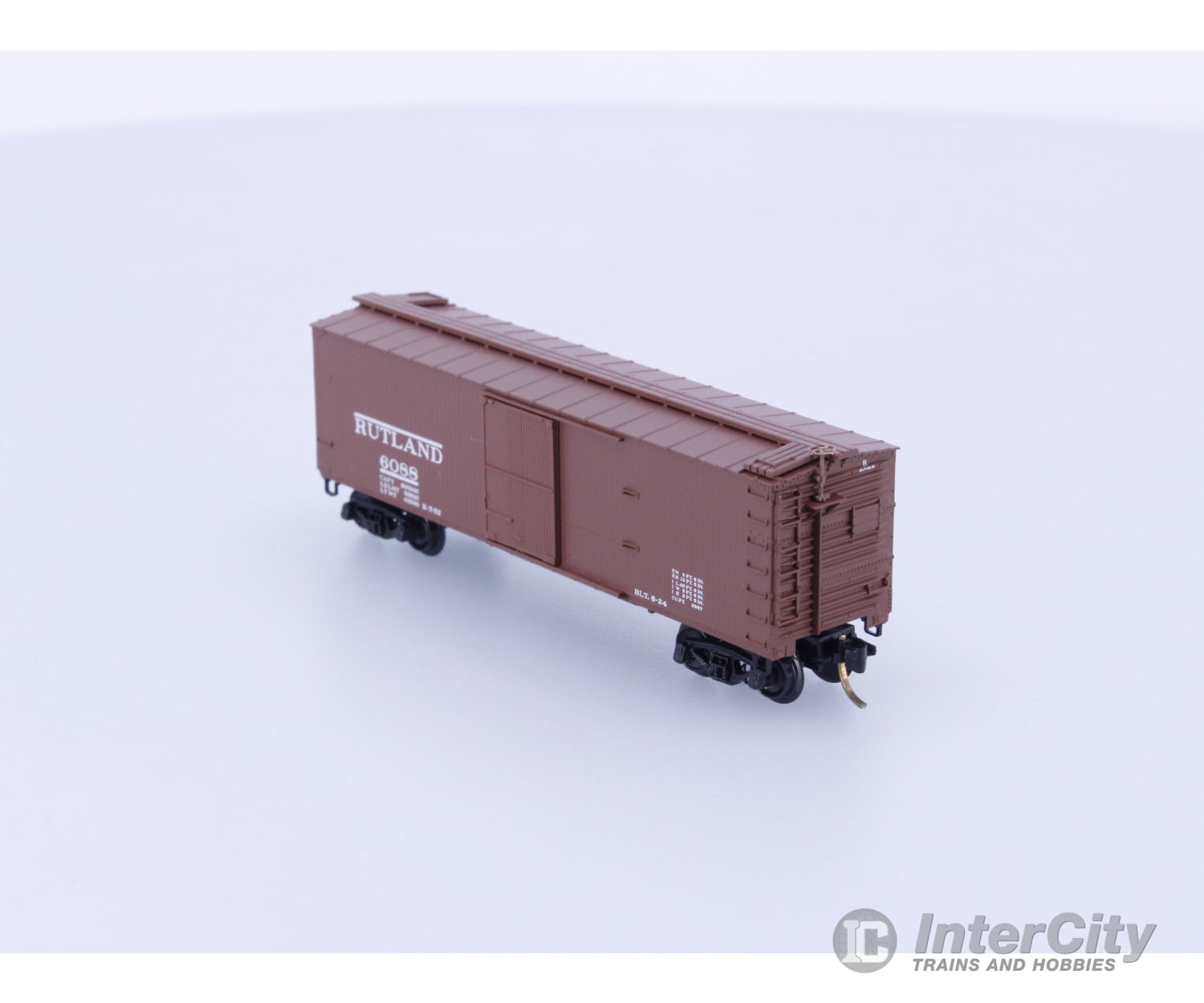 Micro Trains 39130 N Boxcar 40’ Double Wood Sheathed Rutland RUT Rutland Line (RL) 6088 Freight Cars