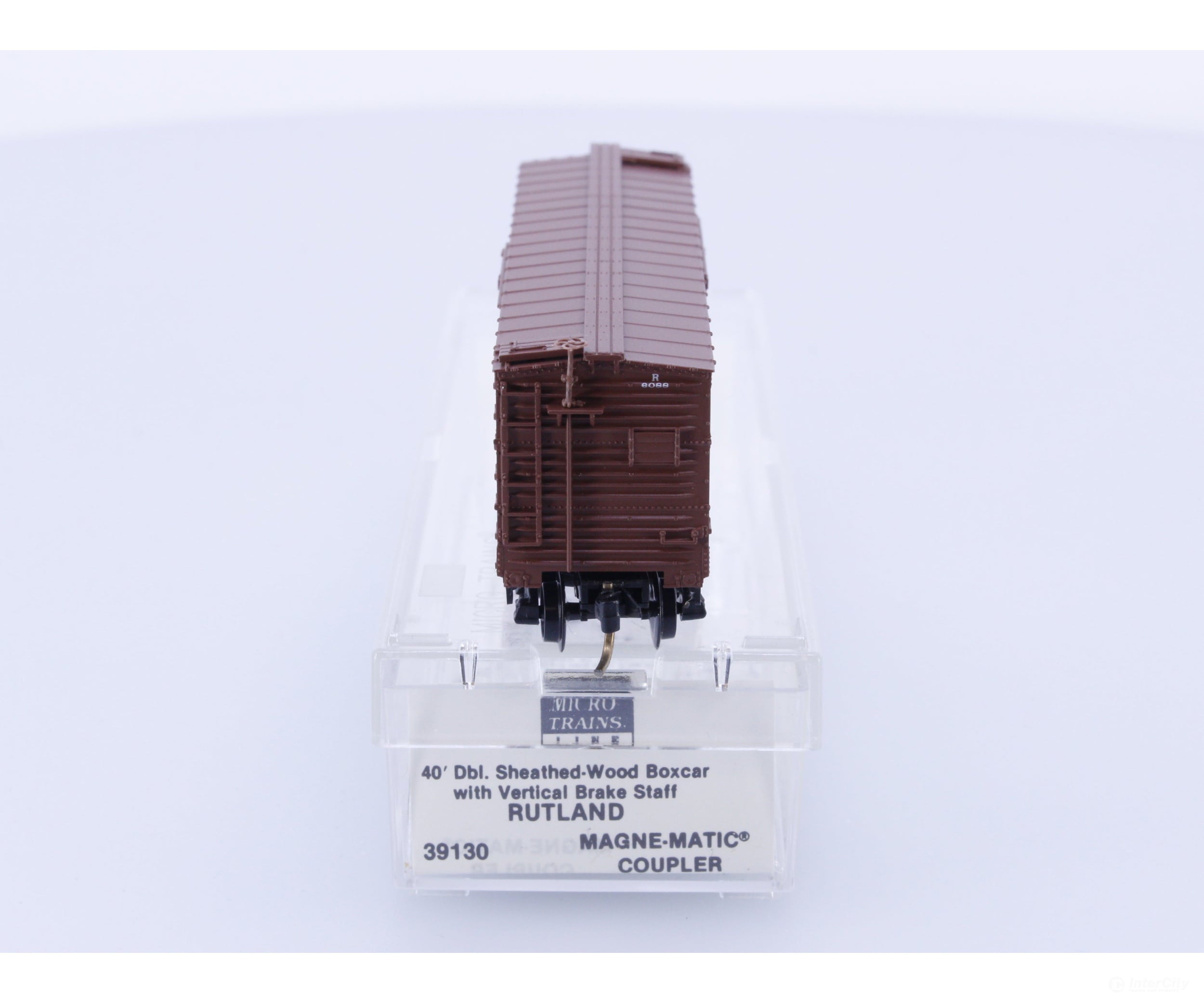 Micro Trains 39130 N Boxcar 40’ Double Wood Sheathed Rutland RUT Rutland Line (RL) 6088 Freight Cars