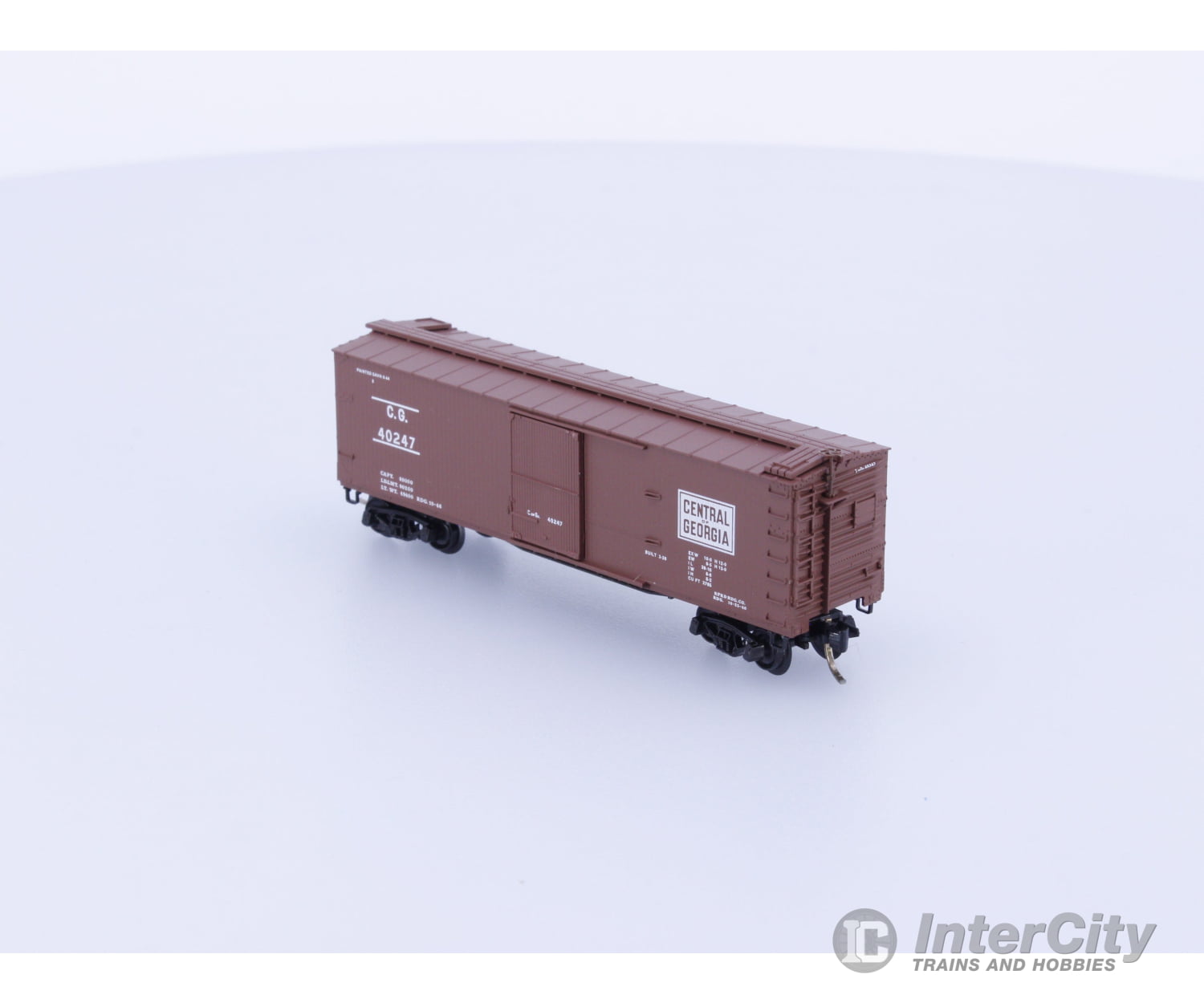 Micro Trains 39150 N 40’ Double-Sheathed Wood Boxcar Single Door Central Of Georgia 40247 Freight Cars