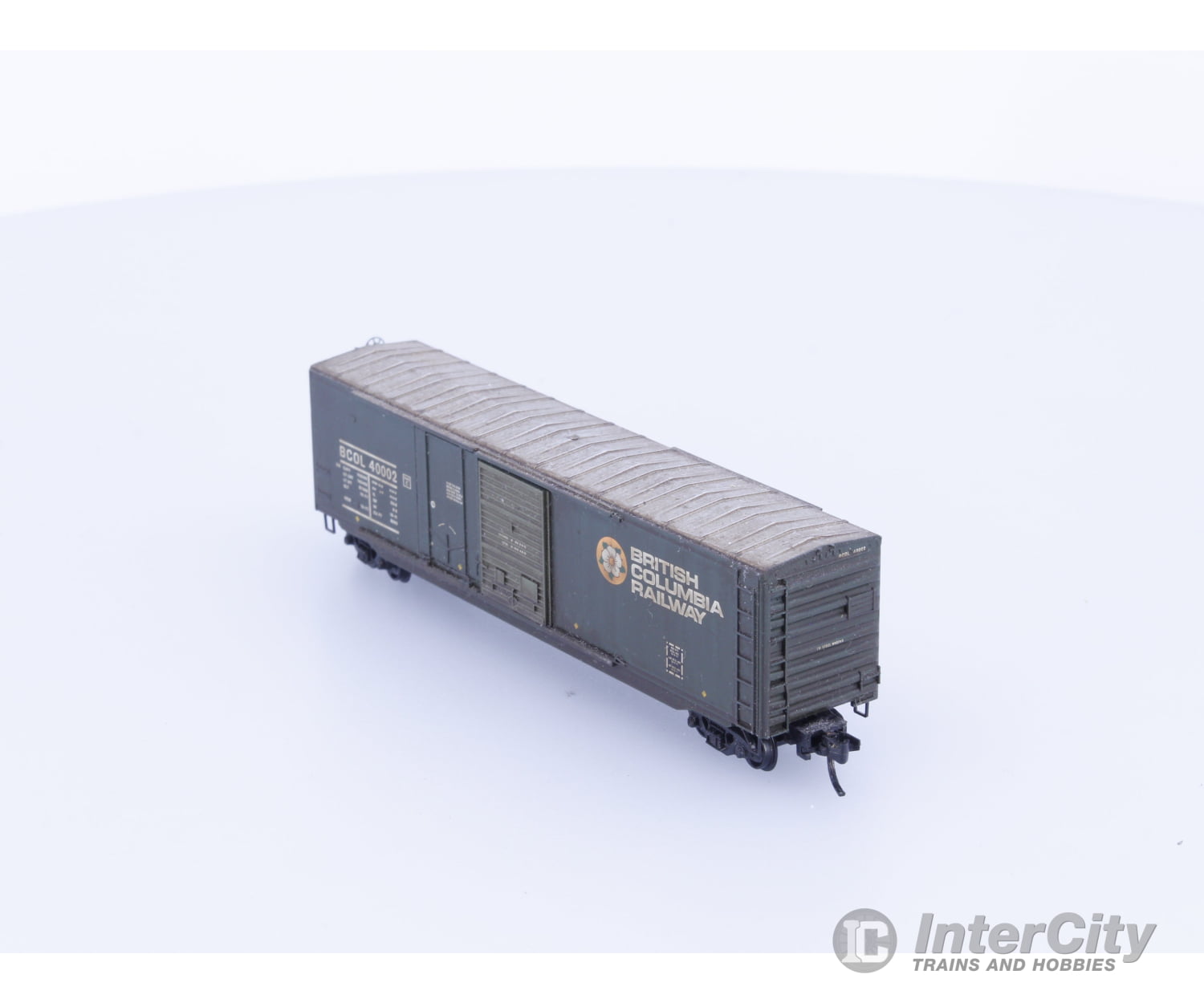 Micro Trains 40002 N 50’ Combination Door Boxcar BC Rail (BCOL) 40002 Freight Cars