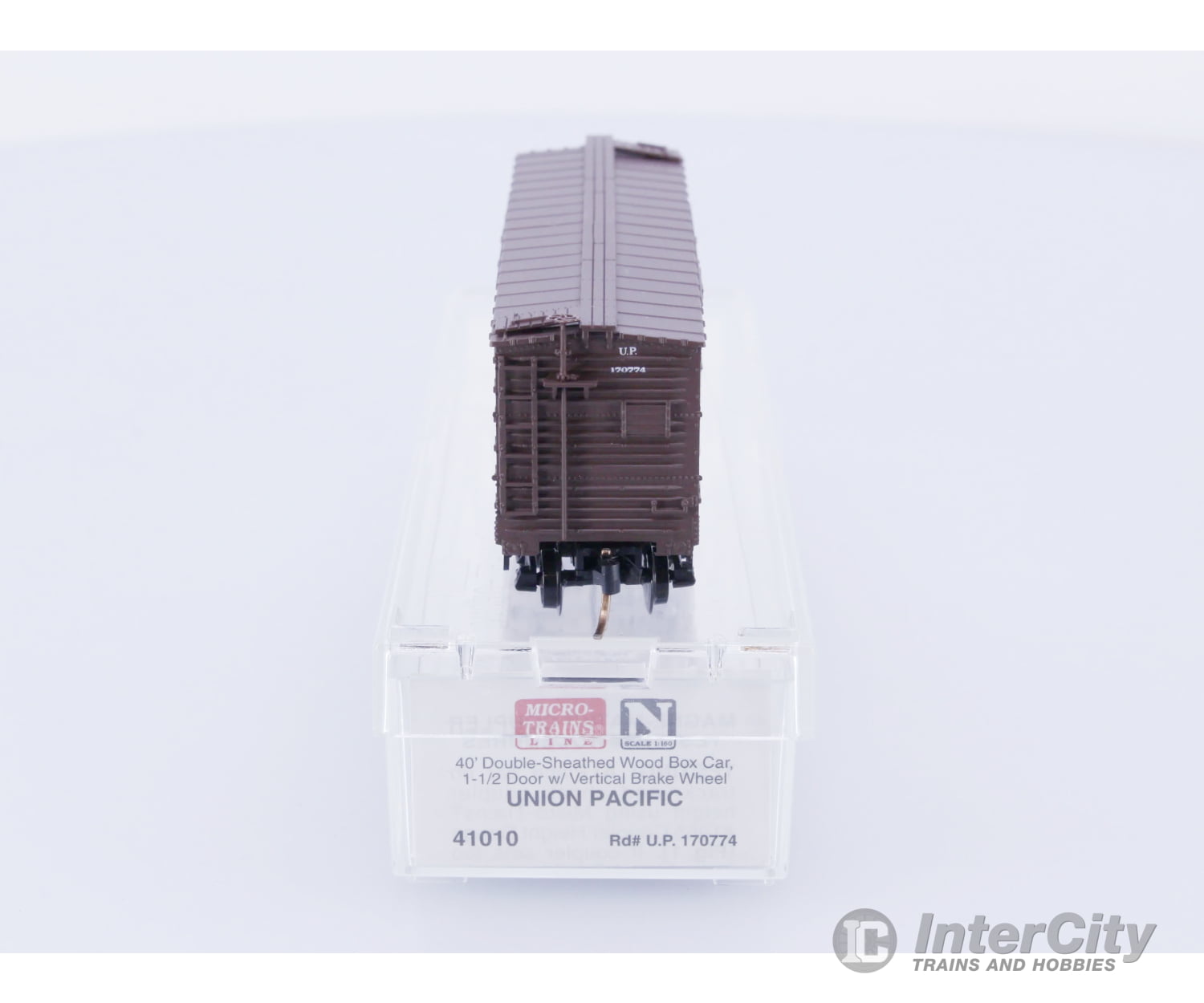 Micro Trains 41010 N Boxcar 40’ USRA Double Sheathed Wood Union Pacific (UP) 170774 Freight Cars