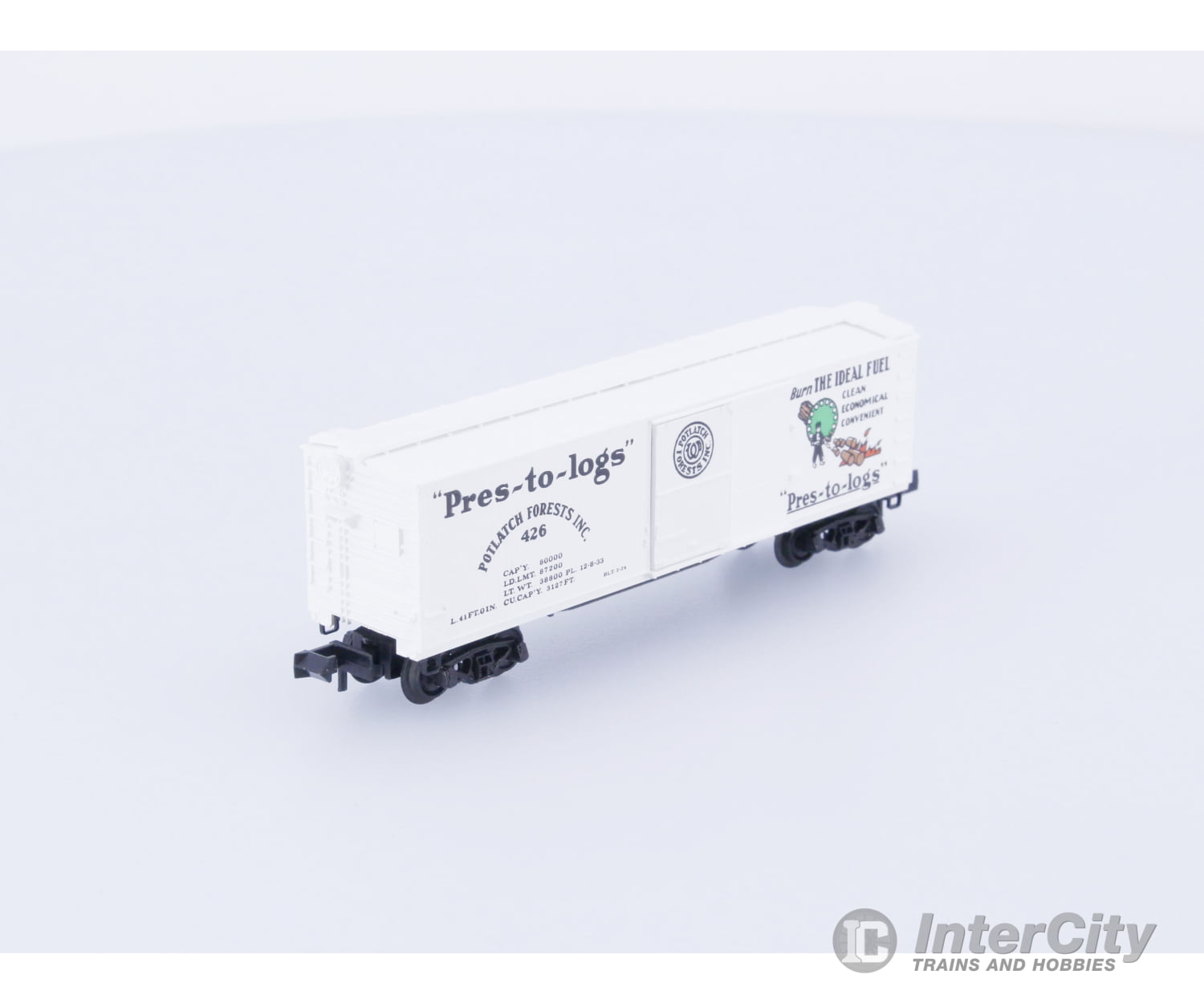 Micro Trains 42060 N Boxcar 40’ Double Wood Sheathed Potlatch Forests 426 Freight Cars