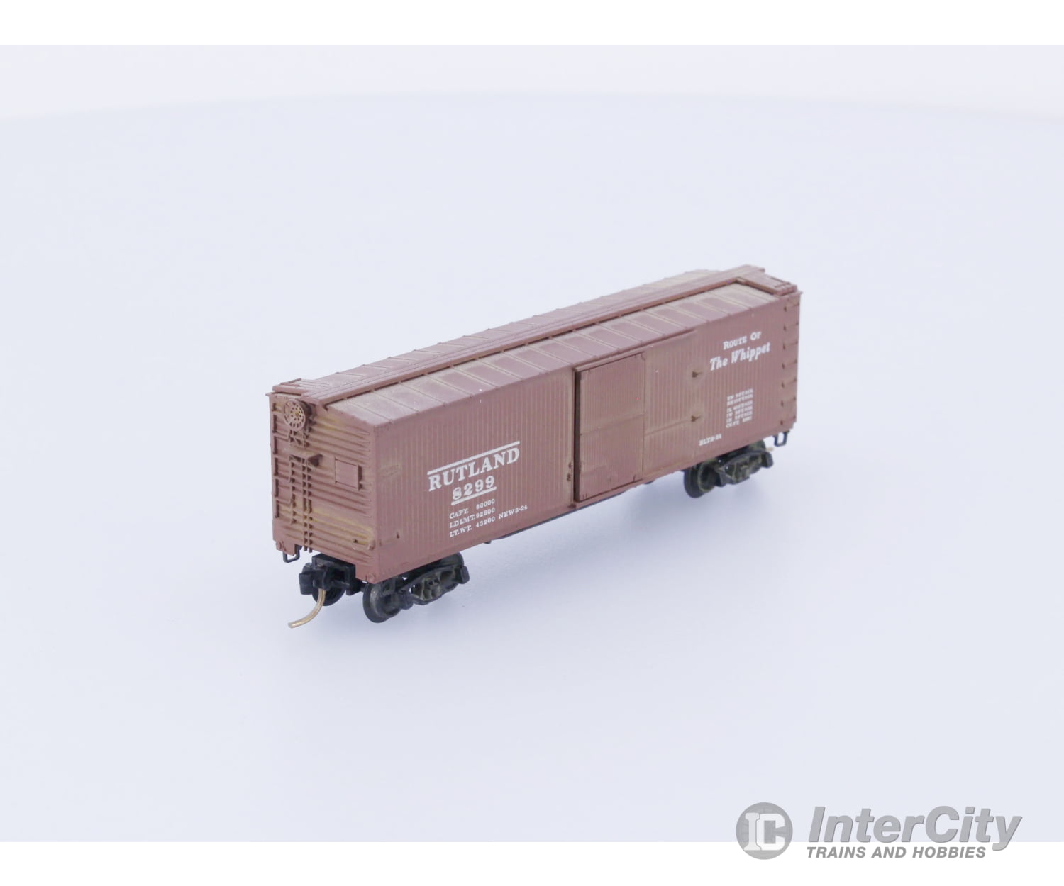 Micro Trains 42560 N Boxcar 40’ Double Wood Sheathed Rutland 8299 Freight Cars