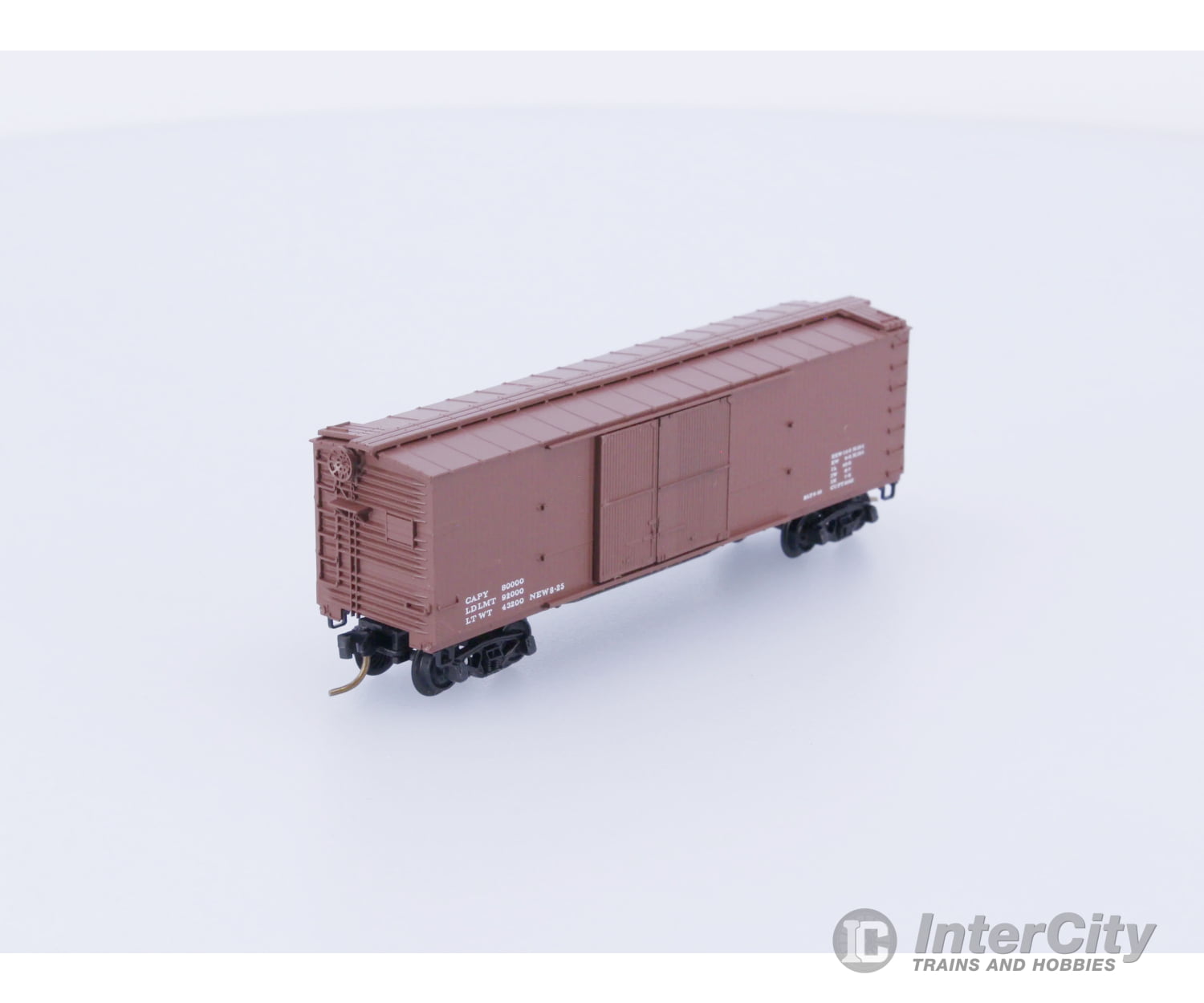 Micro Trains 43000 N Boxcar 40’ Double Wood Sheathed Dimensional Data Undecorated Freight Cars