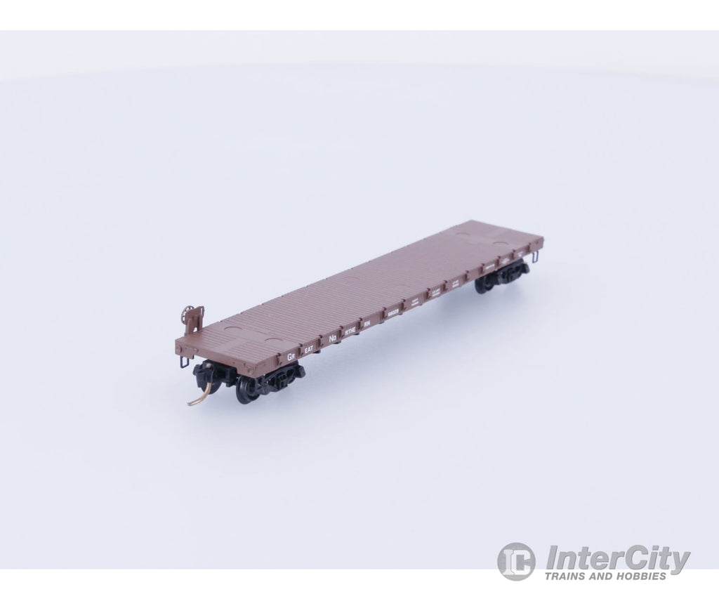 Micro Trains 44010 N Flatcar 50’ Great Northern (GN) 66029 Freight Cars