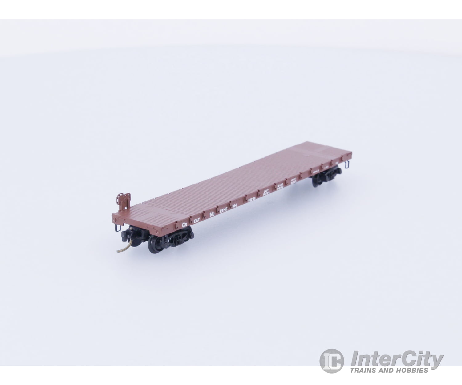 Micro Trains 44010 N Flatcar 50’ Great Northern (GN) 66208 Freight Cars