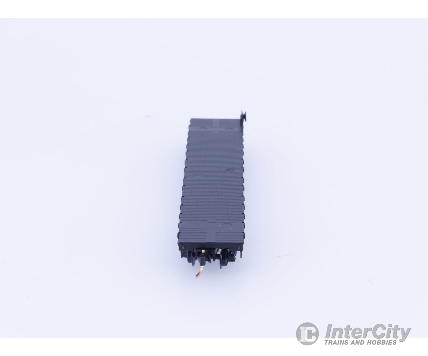 Micro Trains 44080 N 50’ Straight Side Flatcar with Side Mount Brake Wheel Spokane Portland and Seattle (SPS) 34040