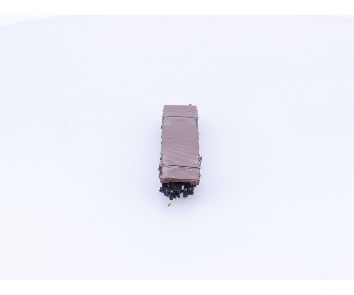 Micro Trains 45050 N 50’ Fishbelly Side Flatcar #4 Union Pacific (UP) 57000 - Freight Cars